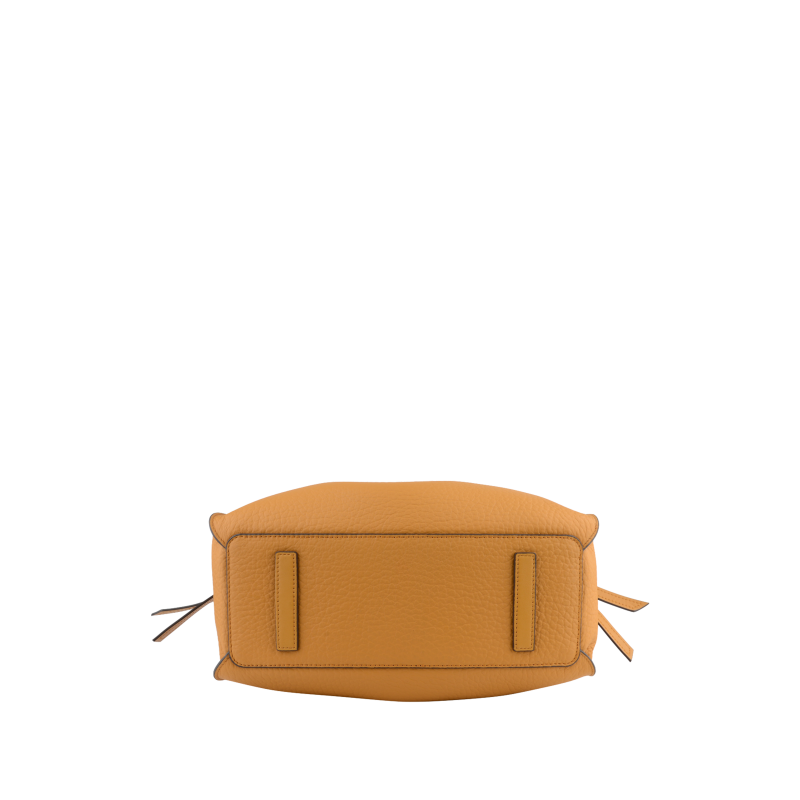 Handbag - cowhide leather POURCHET Red