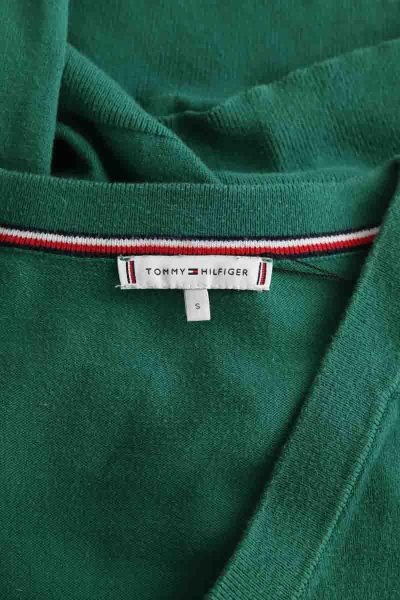 Cotton sweater TOMMY HILFIGER - SECONDE MAIN Green