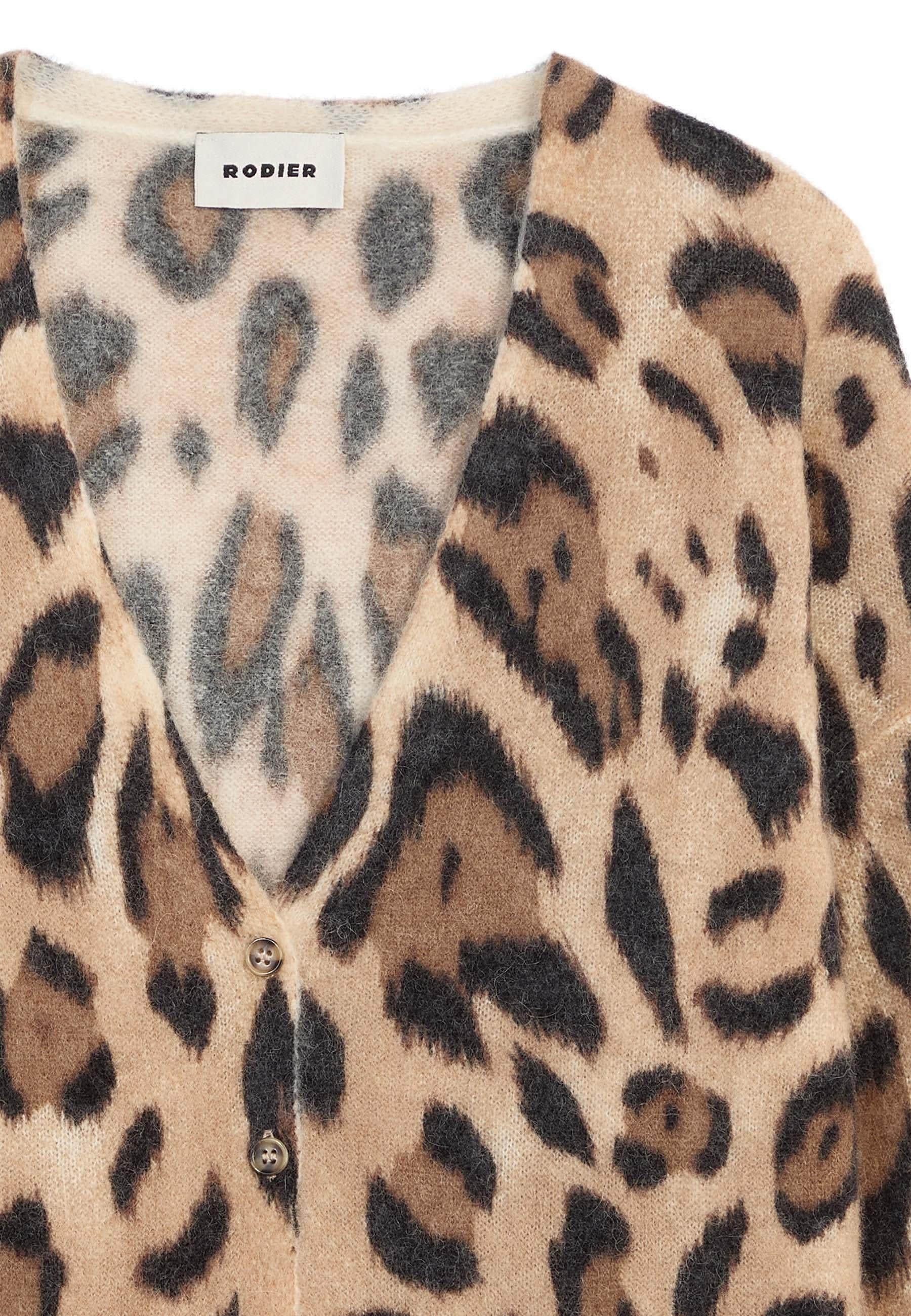 Leopard vest RODIER Orange