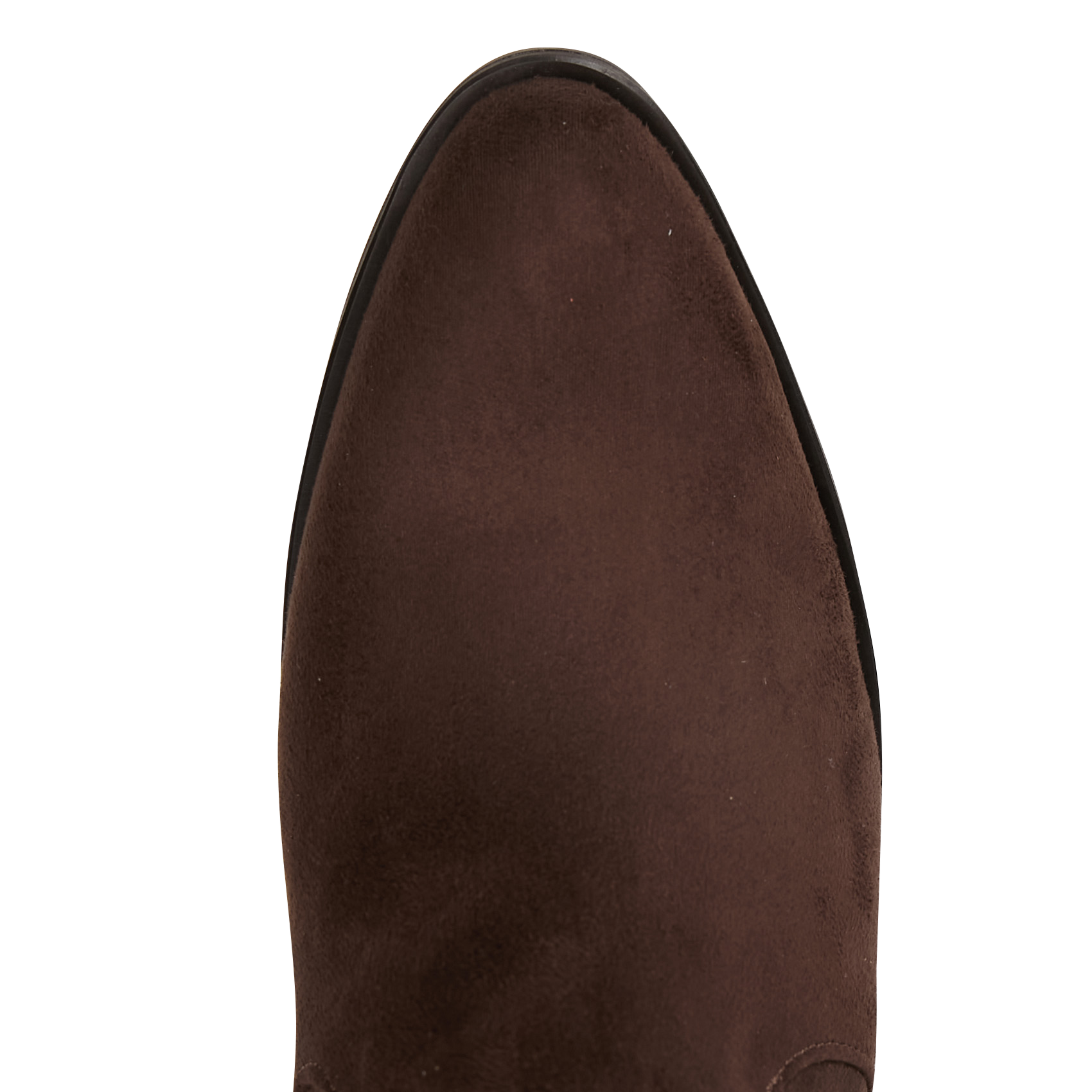 Bottines effet cuir velours JB MARTIN Marron