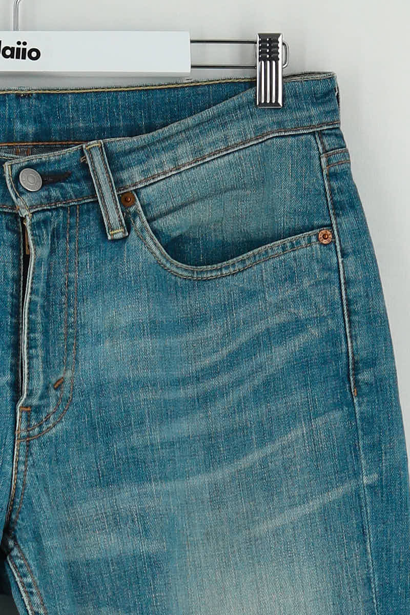 - Straight-leg jeans
- 5 pockets
- Straight cut
- Faded effect LEVI'S - Seconde main Blue