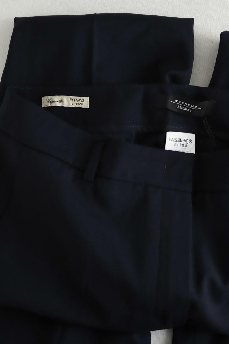 Carrot trousers MAX MARA - Seconde Main Blue