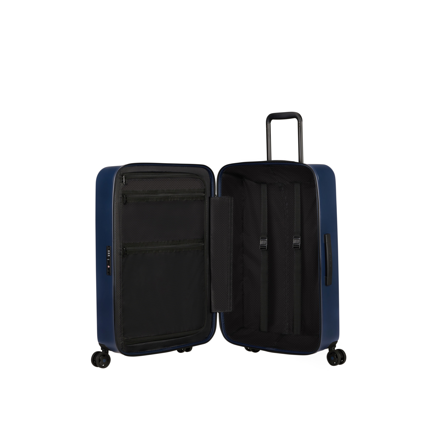 Stackd suitcase 4 wheels size M SAMSONITE Blue