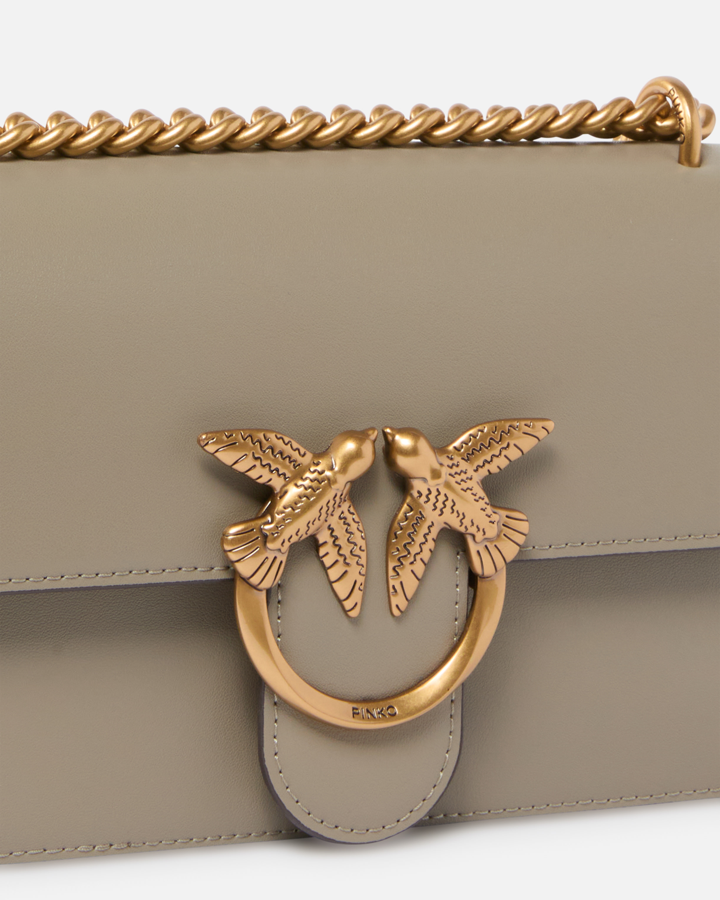 Mini One Simply Love Bag PINKO Brown