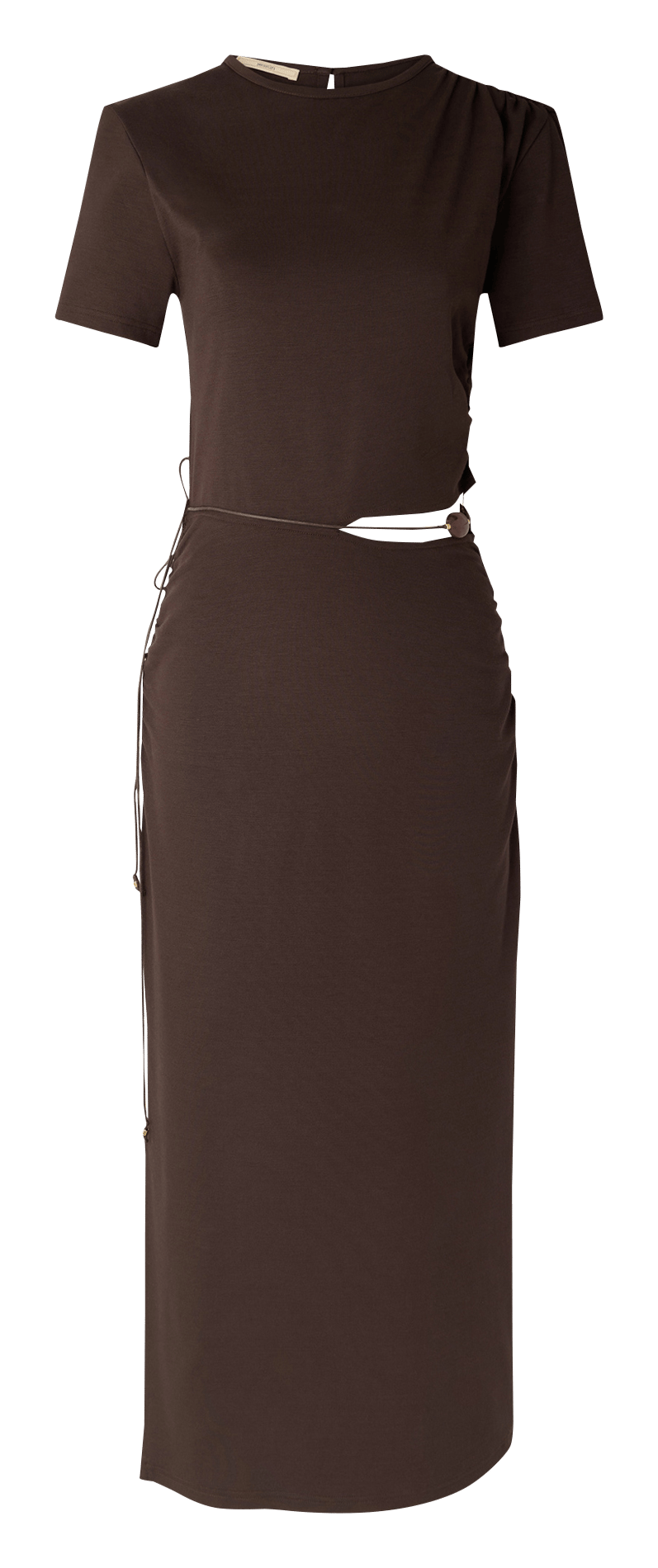 Lange gebreide jurk SESSUN Bruin