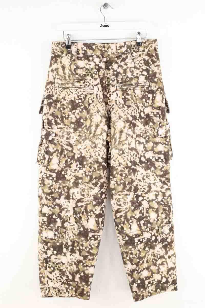 Cropped slim jeans with studs ISABEL MARANT - Seconde Main Multicolored