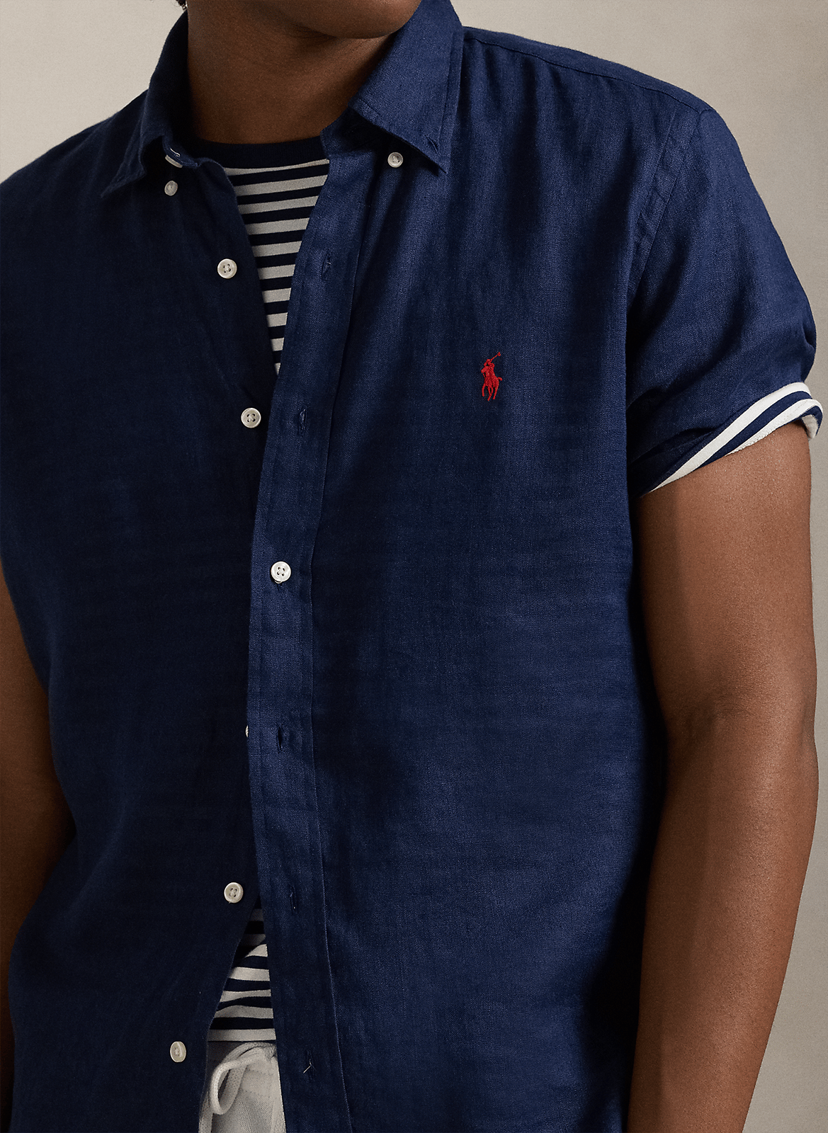 Dakota - Regular-Fit-Hemd aus Baumwolle POLO RALPH LAUREN Blau