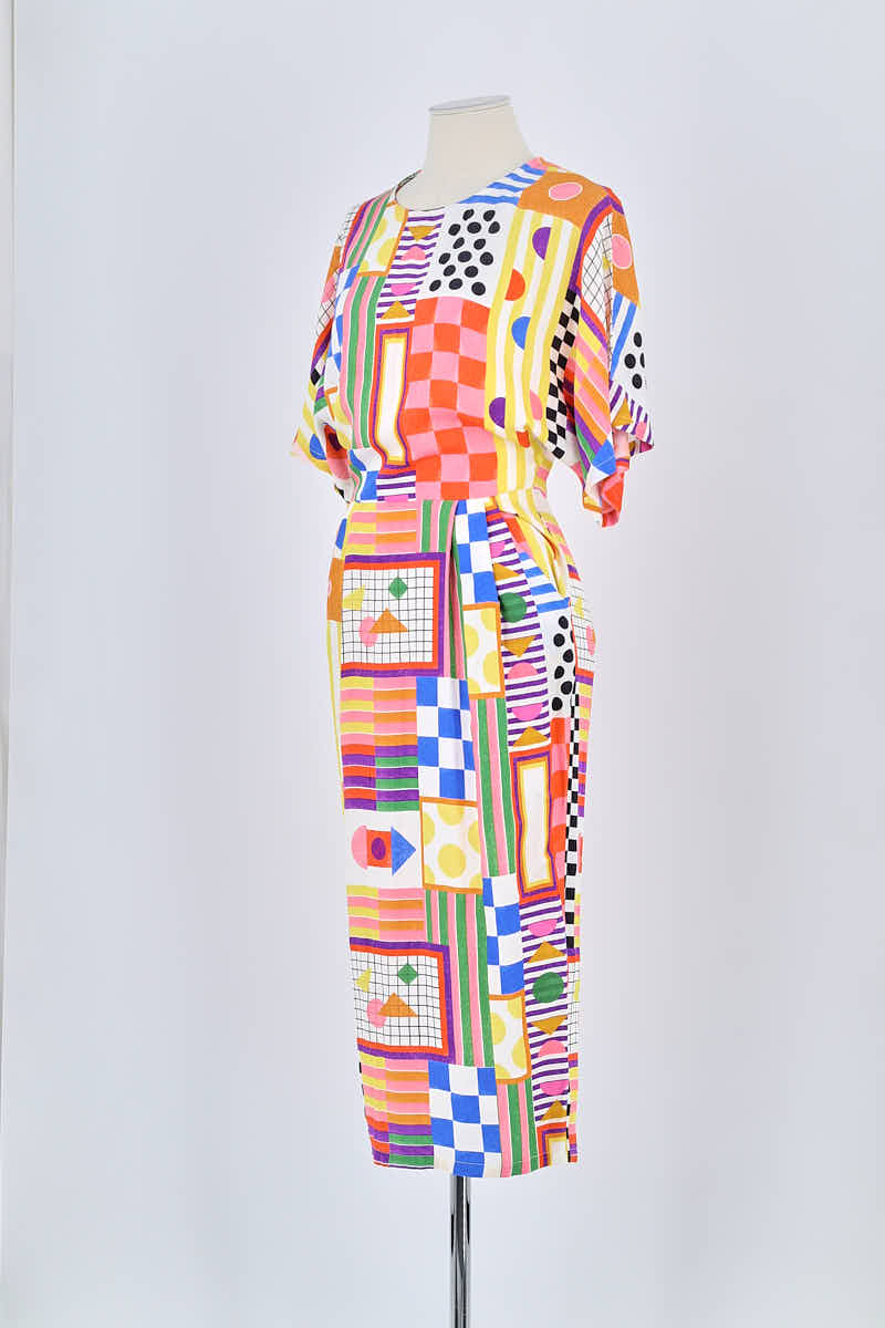 Dress MAKE MY LEMONADE - Seconde Main Multicolored