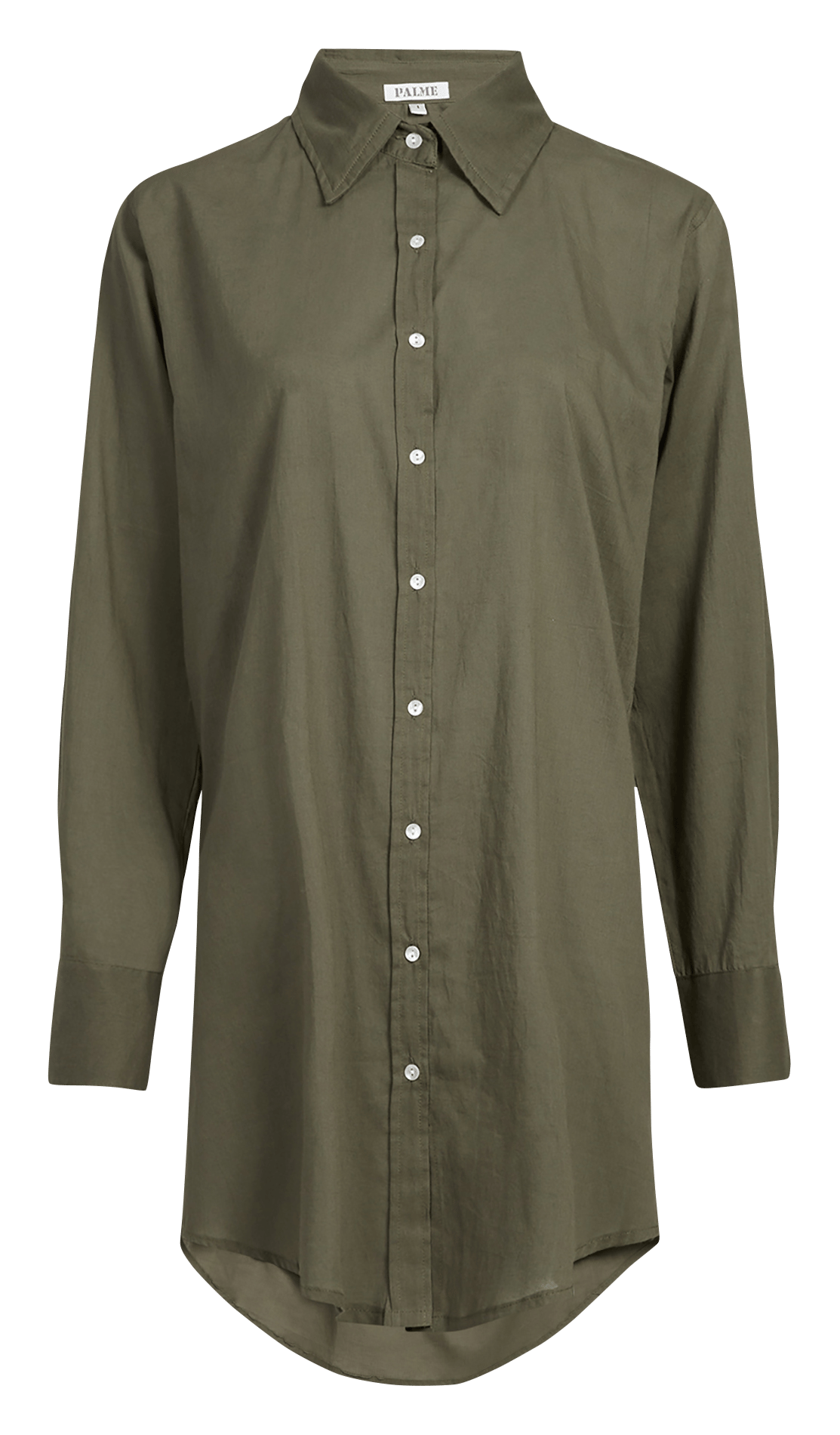 Chemise en coton col classique SAISON 1865 Kaki