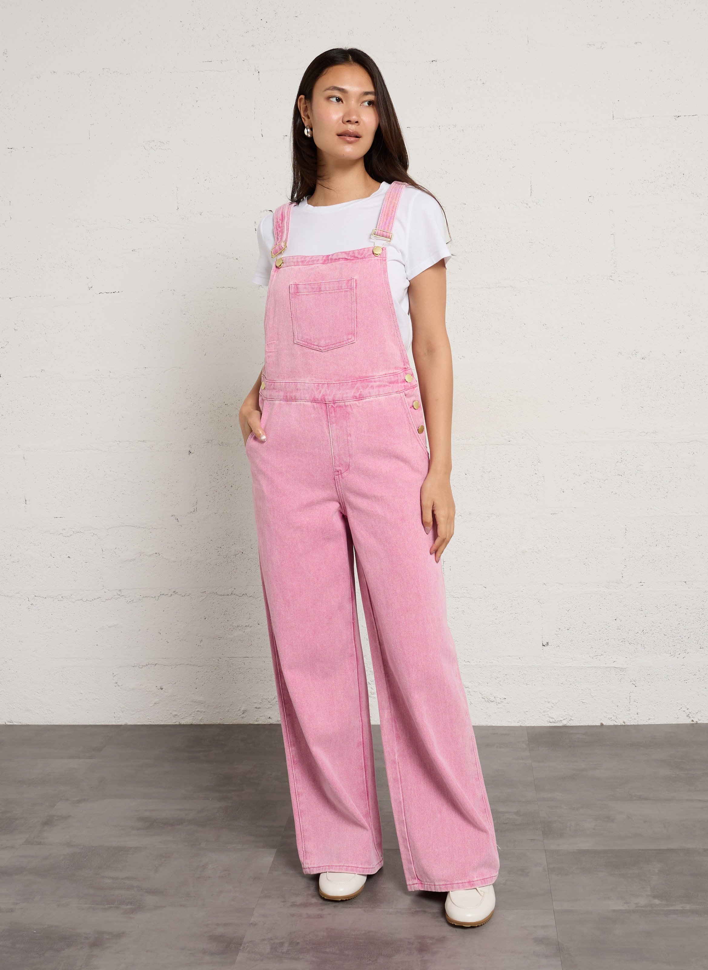 Latzhose aus Baumwolle LA PETITE ETOILE Rosa