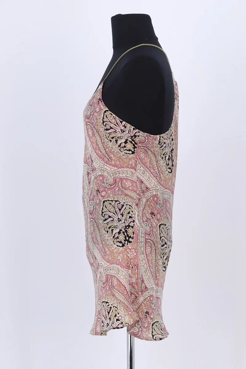Azawood sleeveless top LAURENCE BRAS - Seconde Main Pink
