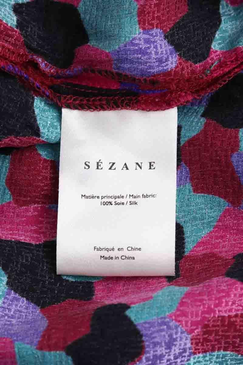 Azawood sleeveless top SEZANE - Seconde main Multicolored