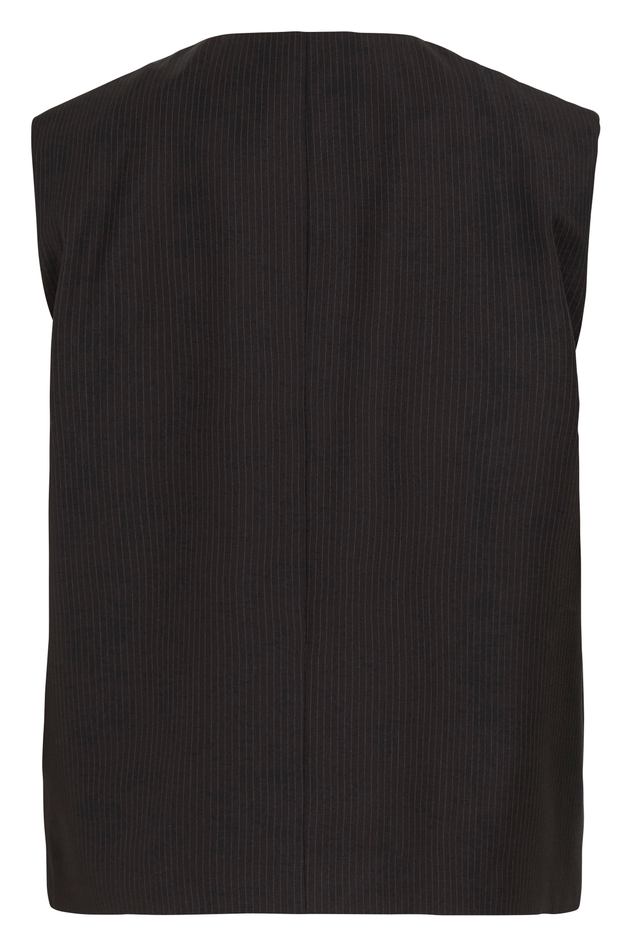 Gilet zonder mouwen in gestreepte stijl ROUGE EDIT Grijs