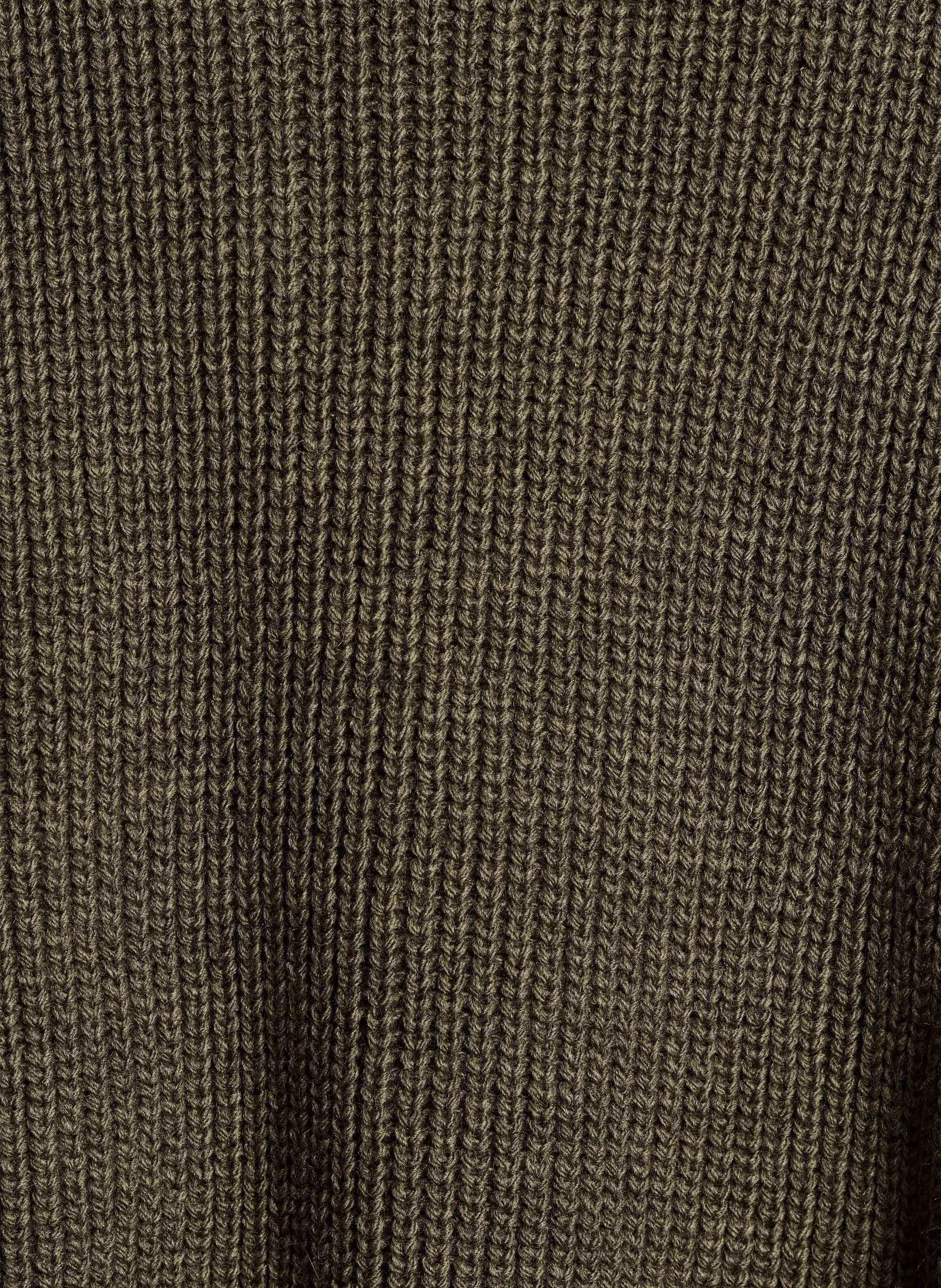 Round-neck cardigan LA FEE MARABOUTEE Green