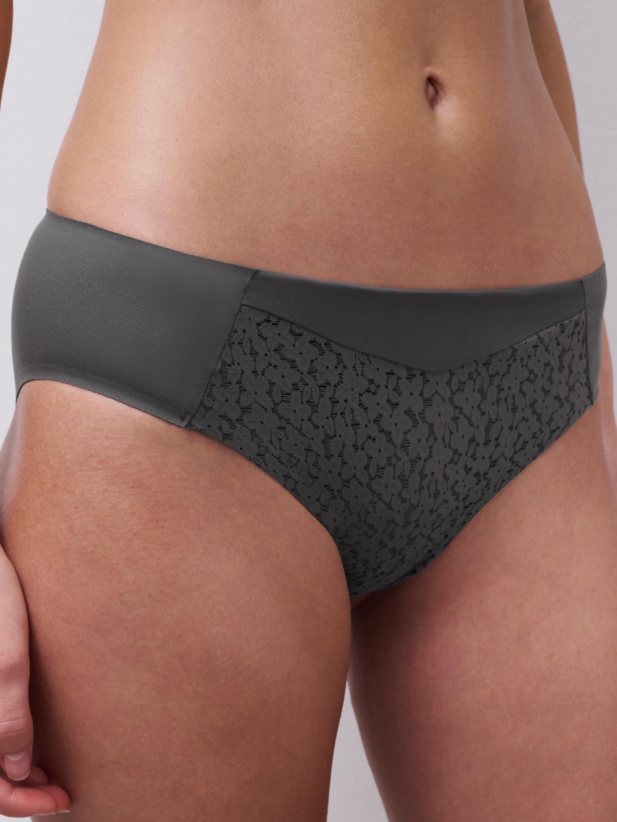 Lace briefs | Grey CHANTELLE Women