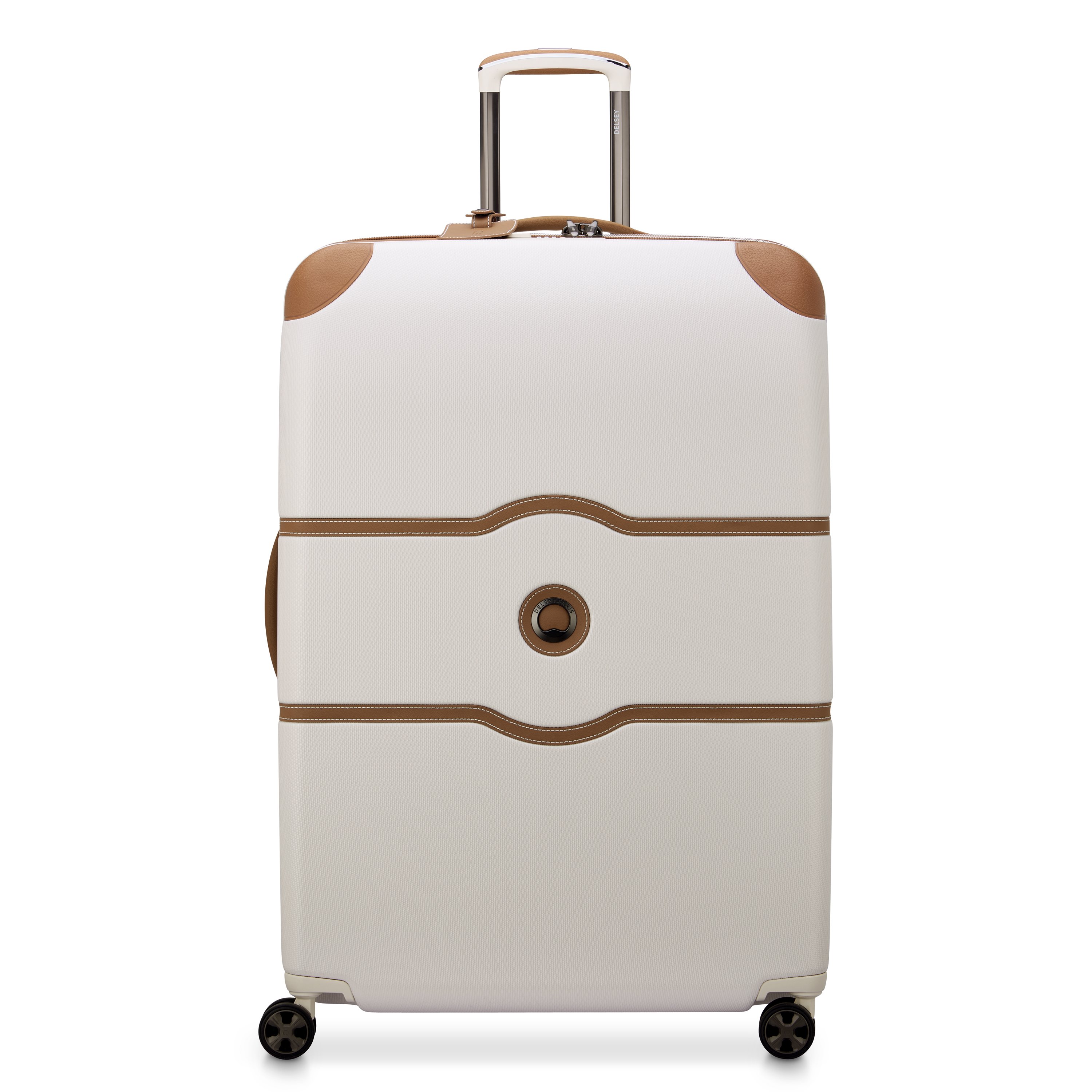 Rigid hold suitcase DELSEY PARIS Beige