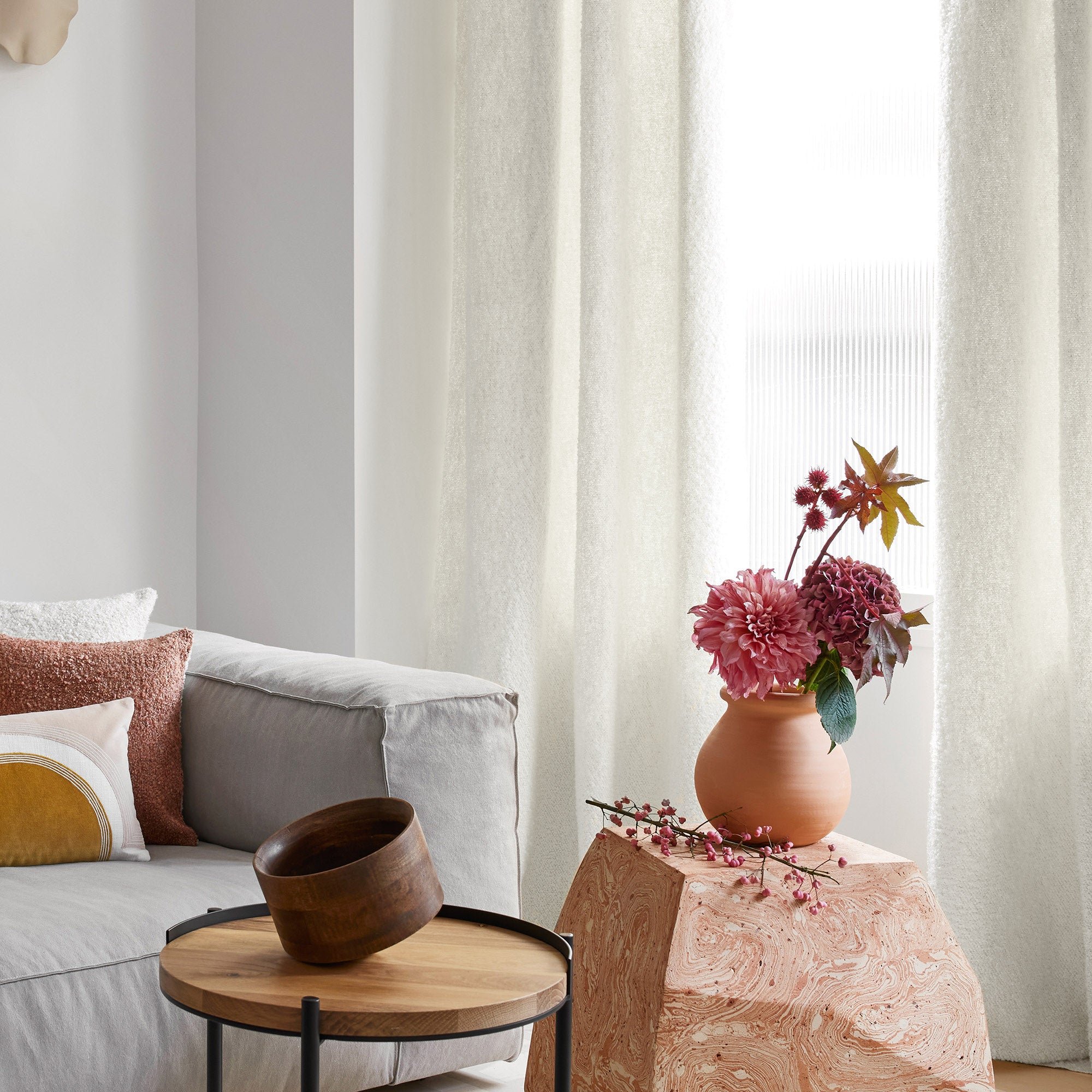 Curtain with eyelets MADURA Beige