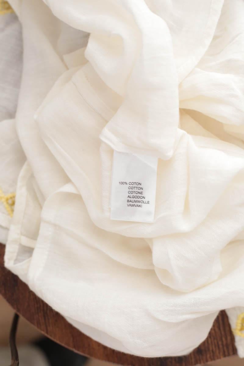 Cotton blouse ANTIK BATIK - Seconde Main White