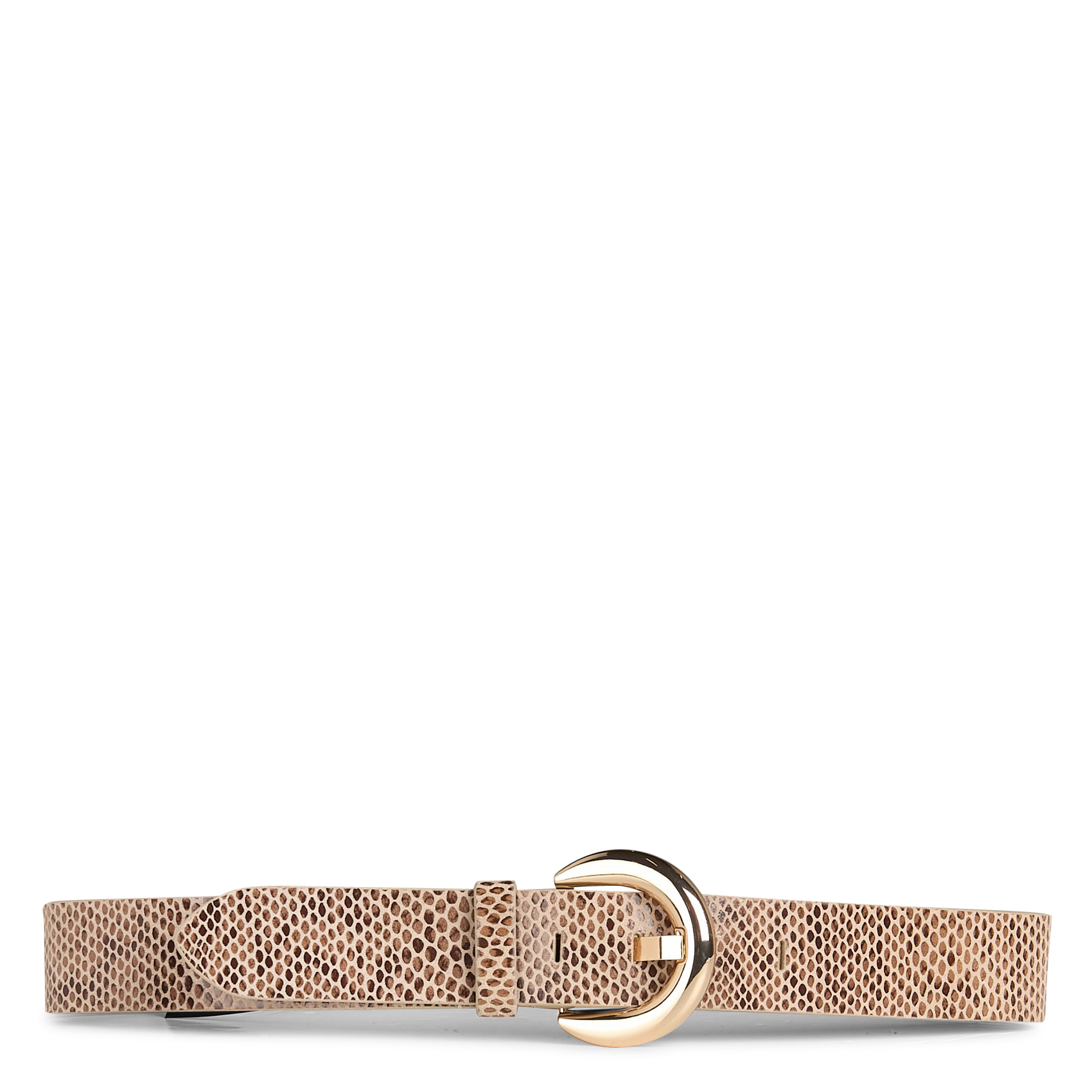 Ceinture en cuir  ONE STEP Marron