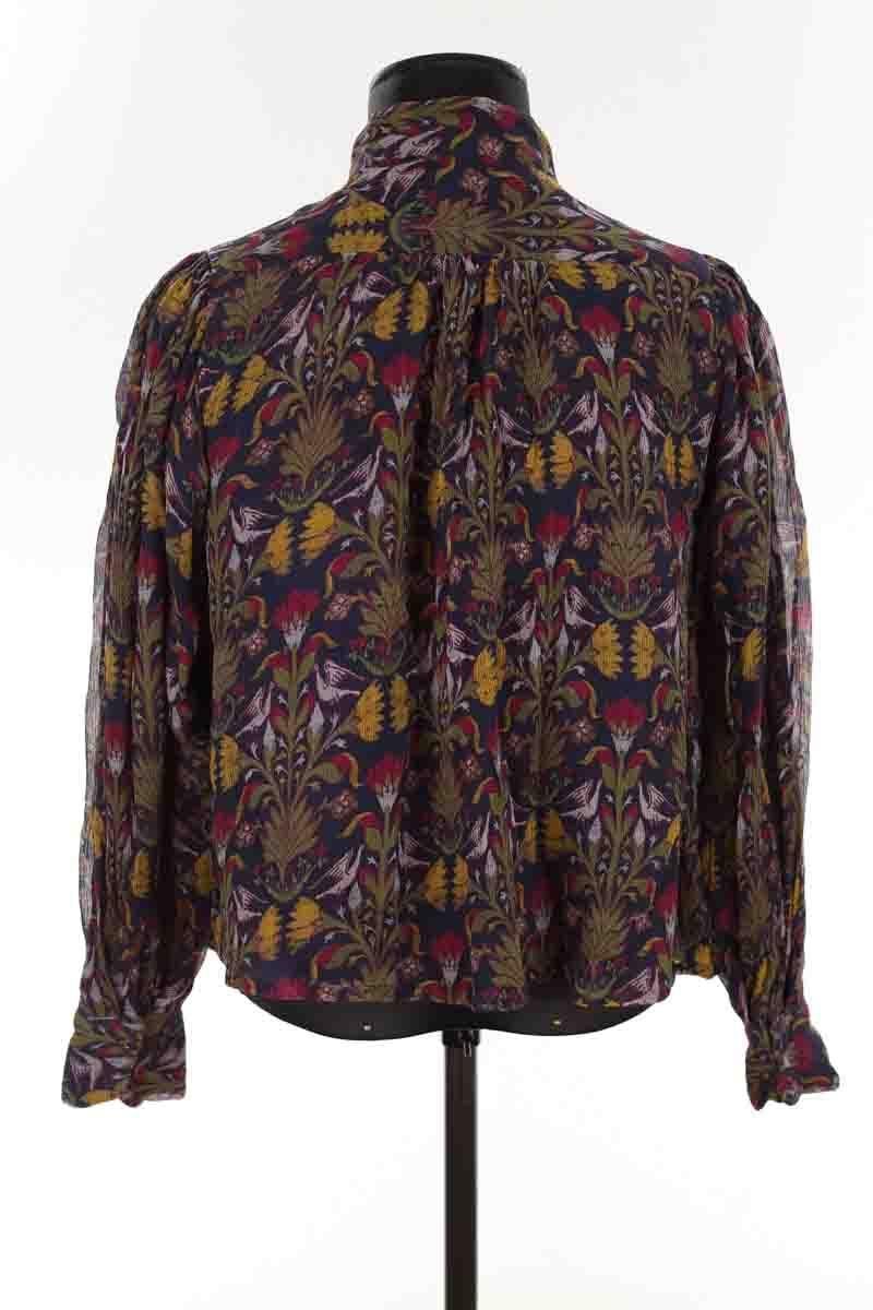 Silk blouse VALENTINE GAUTHIER- SECONDE MAIN Blue