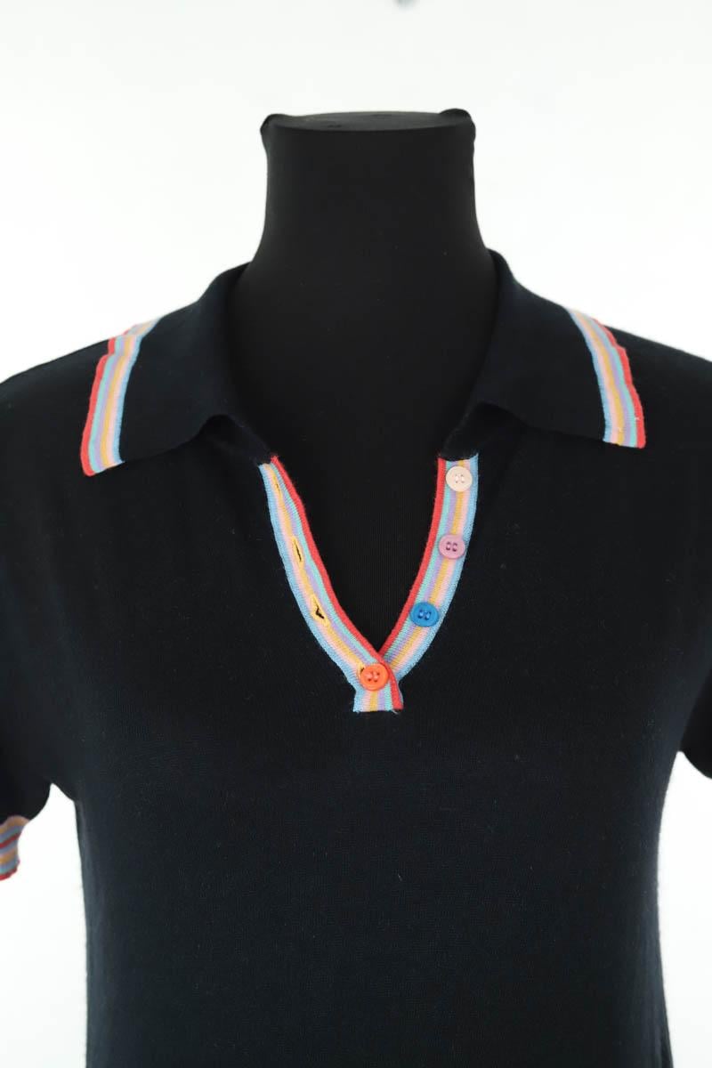 Cotton polo PAUL SMITH - Seconde main Black