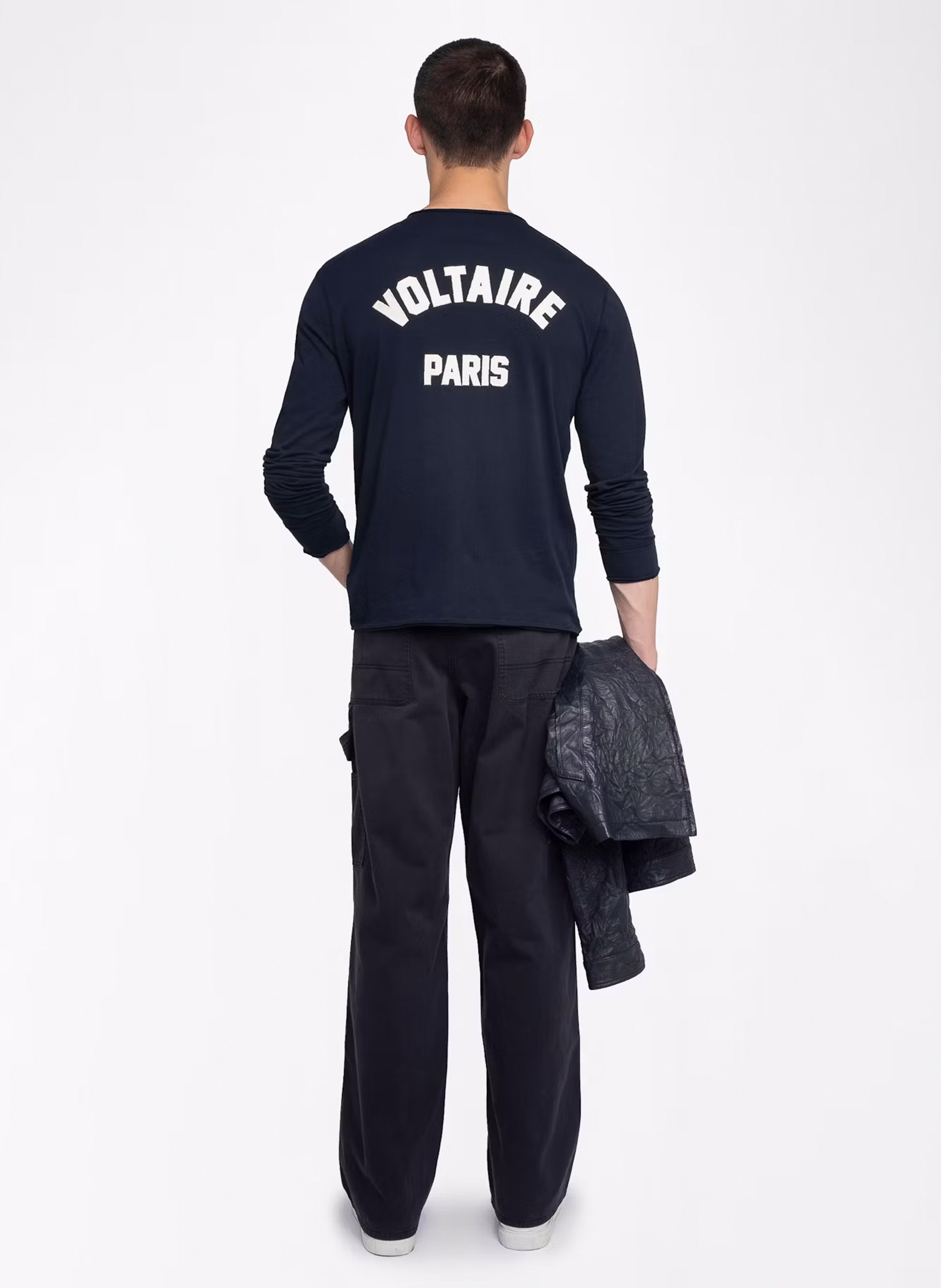 Tee-shirt droit en coton ZADIG&amp;VOLTAIRE Bleu