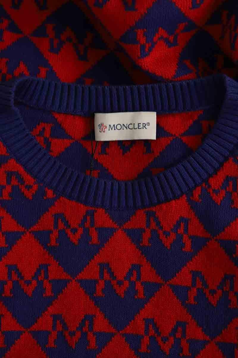 Wool sweater MONCLER - Seconde Main Red
