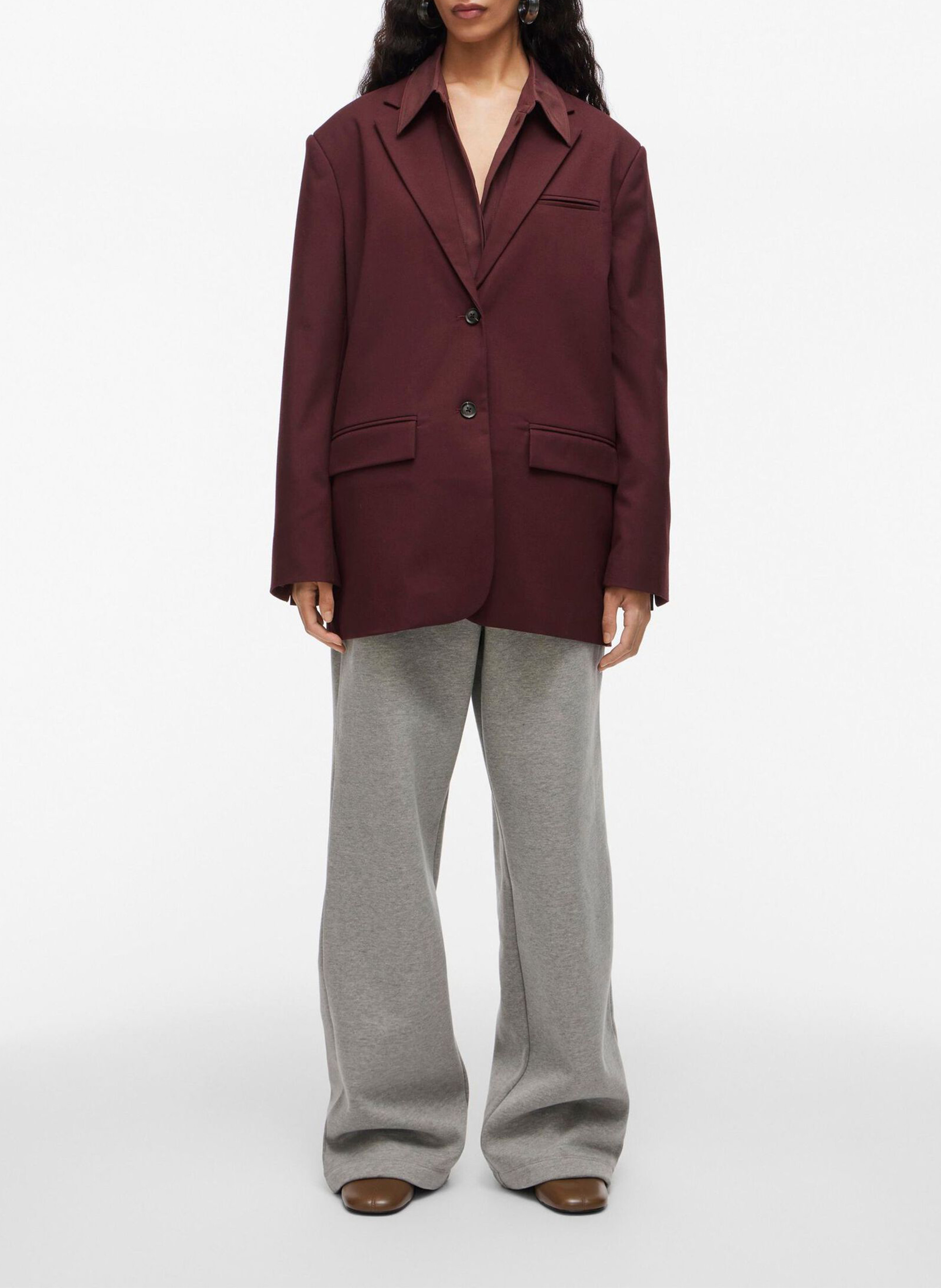 Blazer mit Taschen ROUGE EDIT Braun