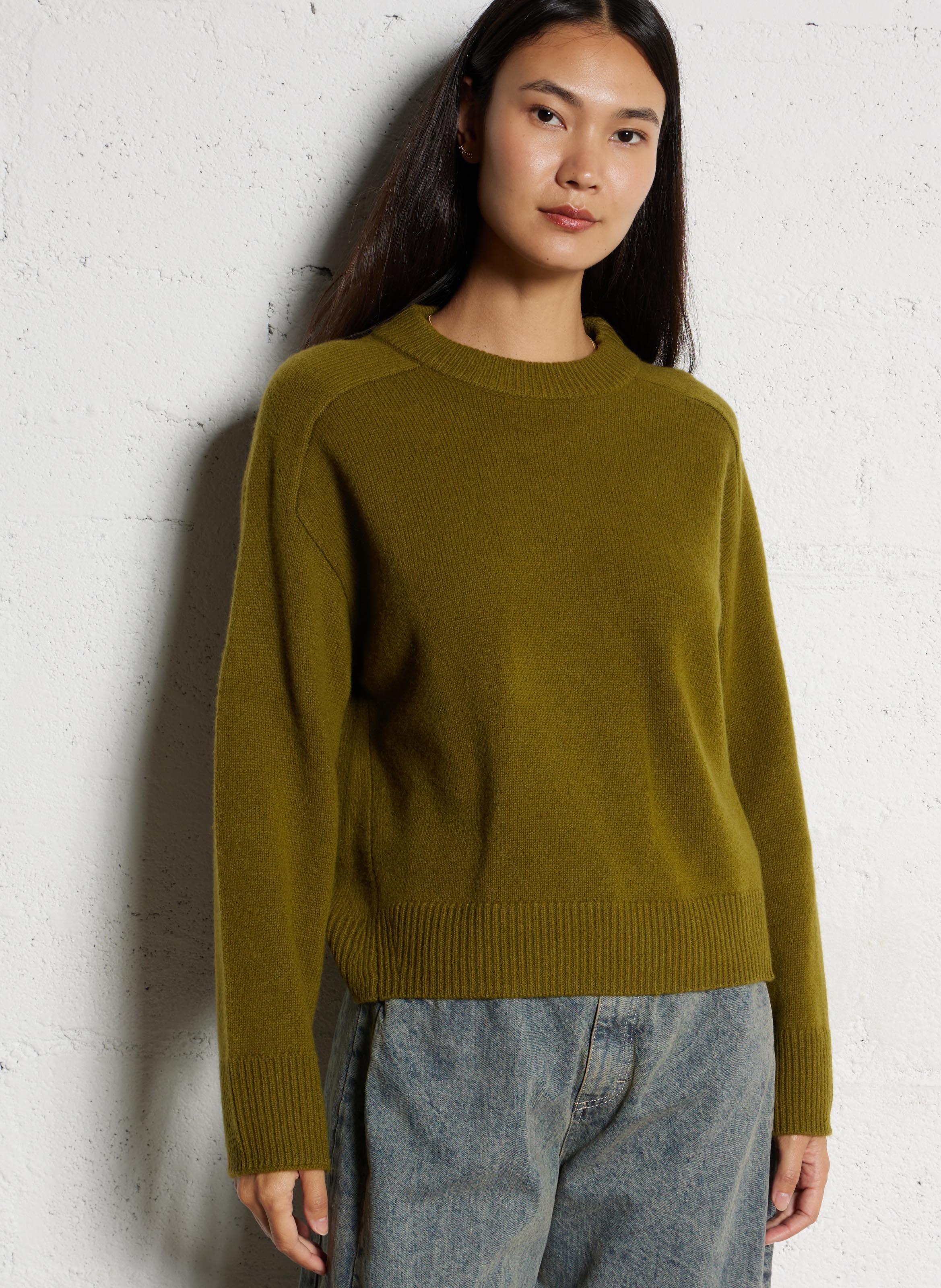 Straight-cut wool sweater BELLA JONES