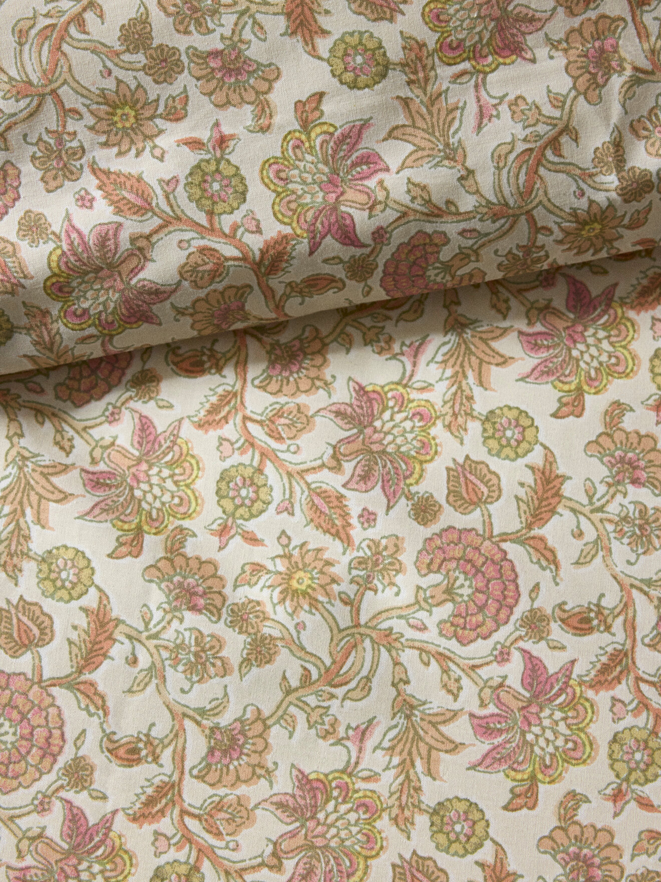 "Agathe" Percale Cotton Duvet Cover CYRILLUS Pink