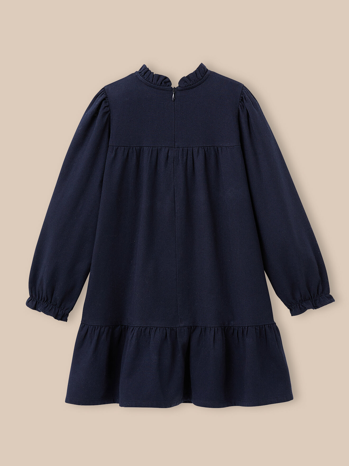 Bead-embroidered dress CYRILLUS Blue