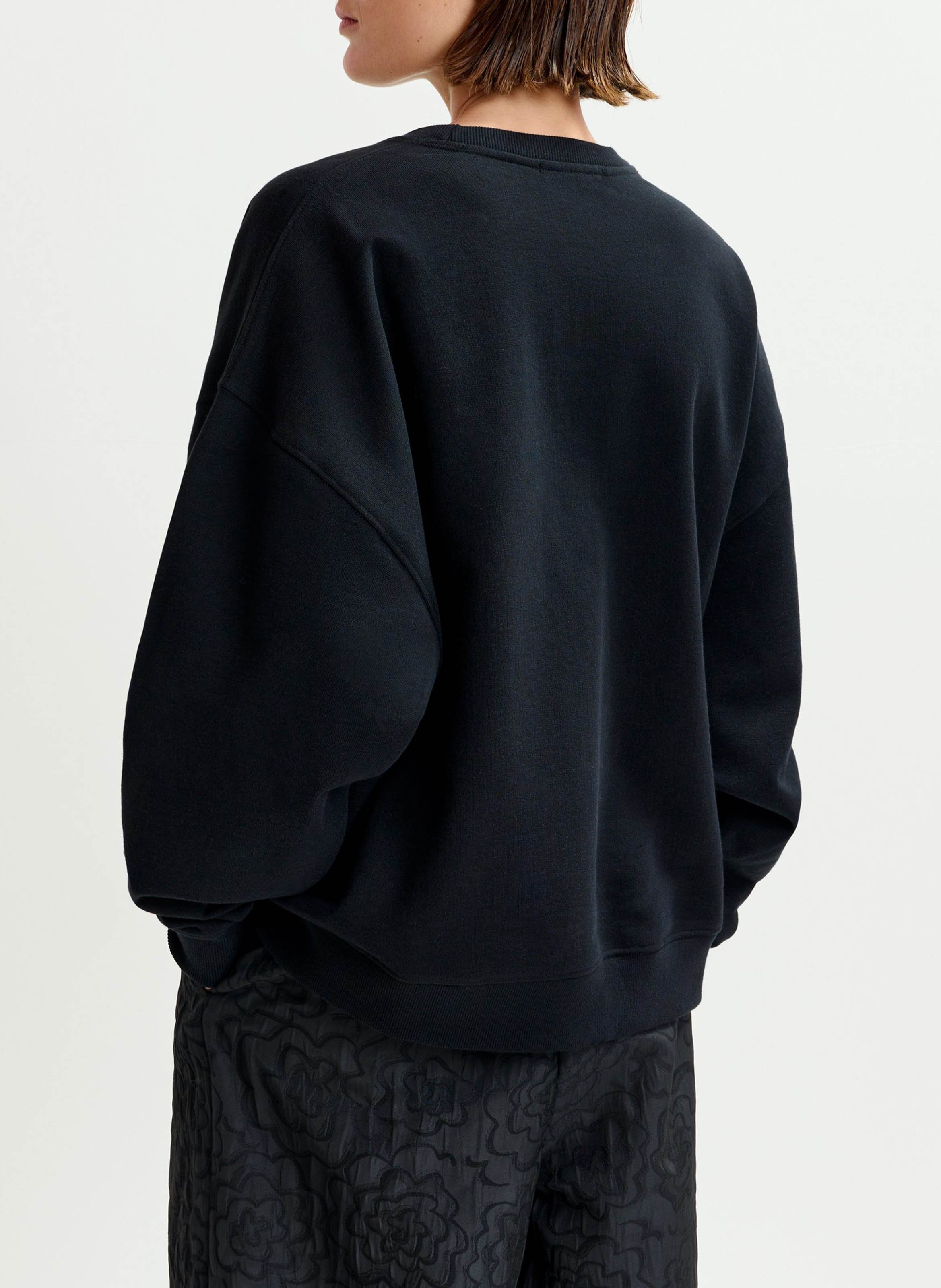 Sweat oversize col rond brodé ESSENTIEL ANTWERP Multicolore