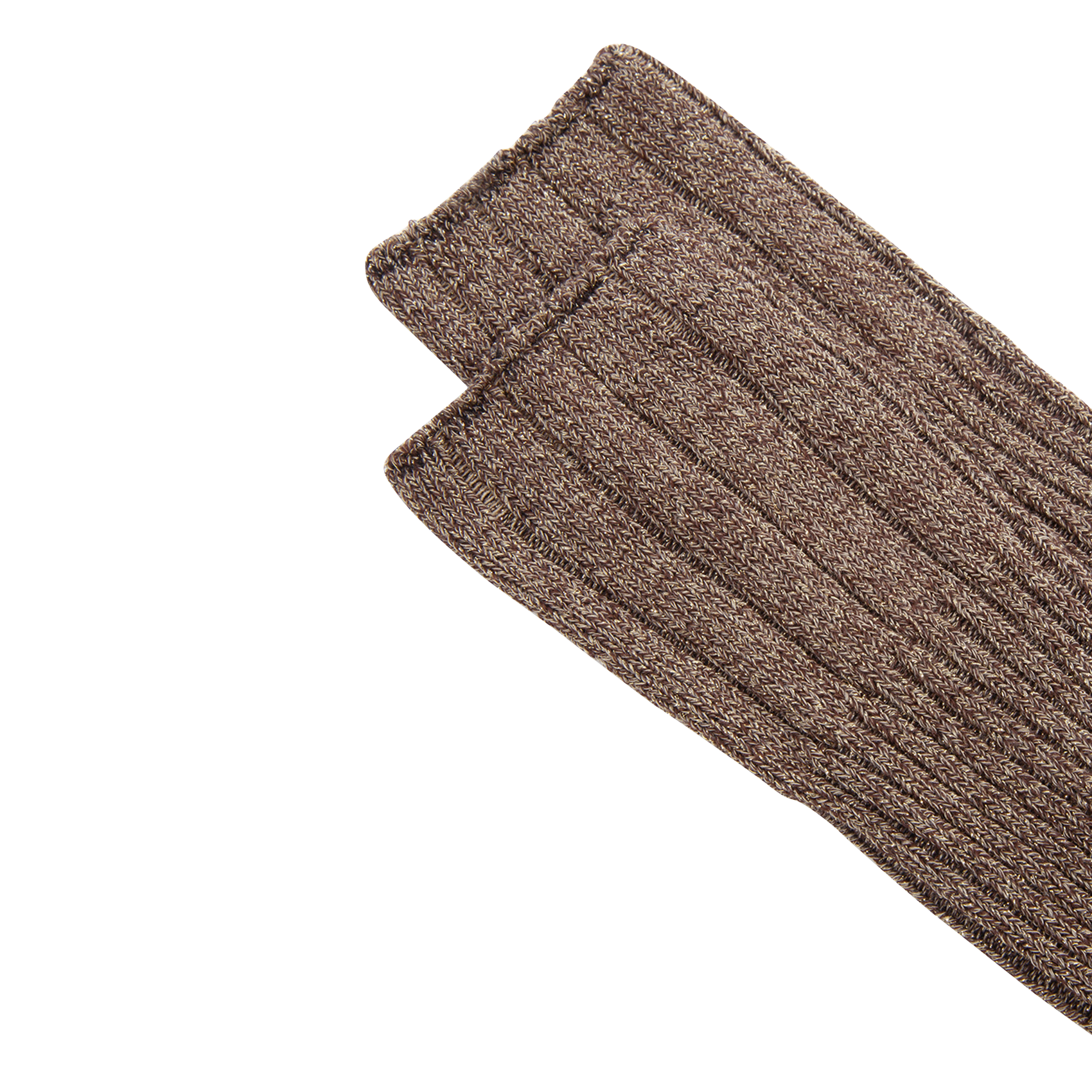 Chaussettes en coton mélangé ANT45 Marron