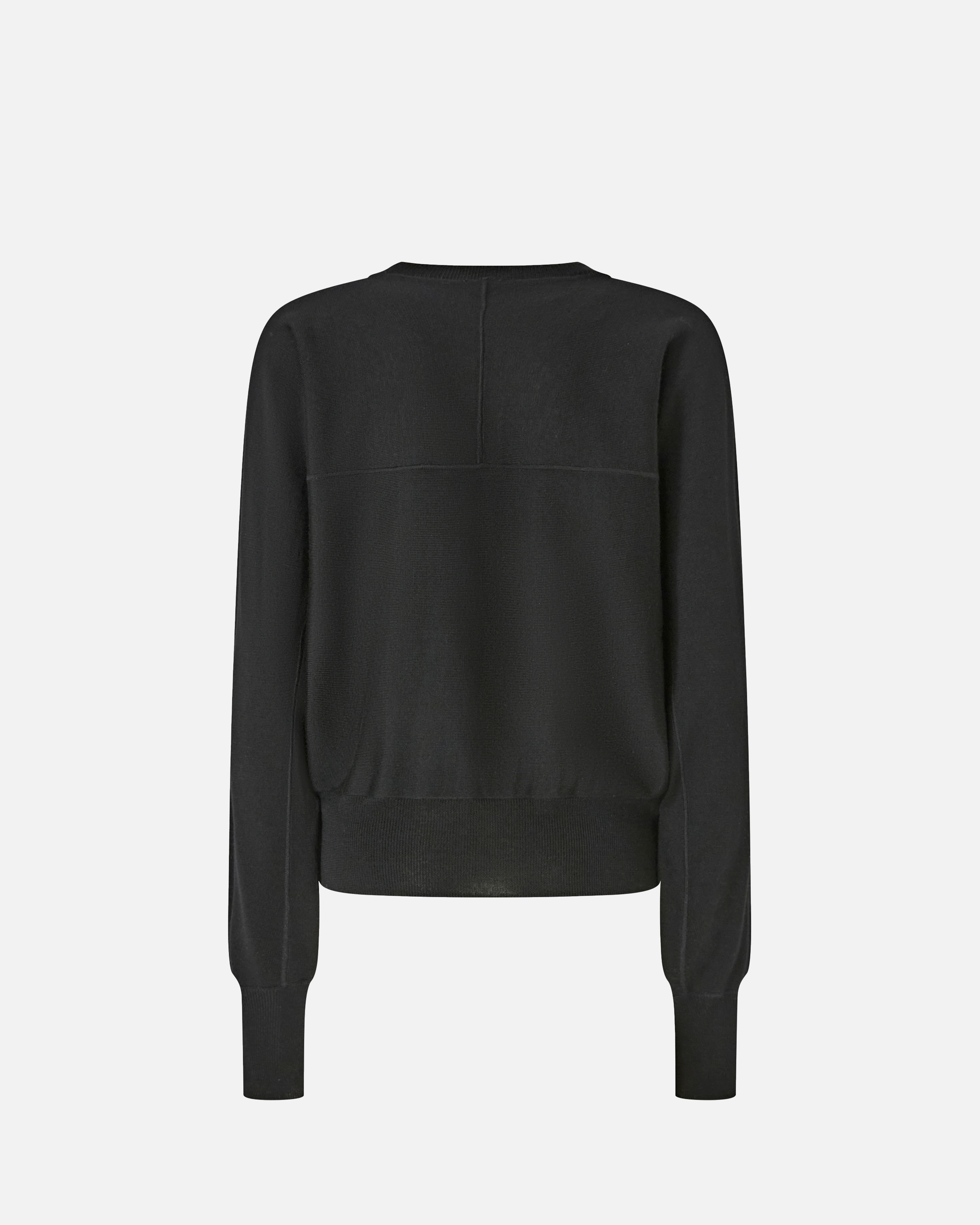 Sweater with love birds logo PINKO Black