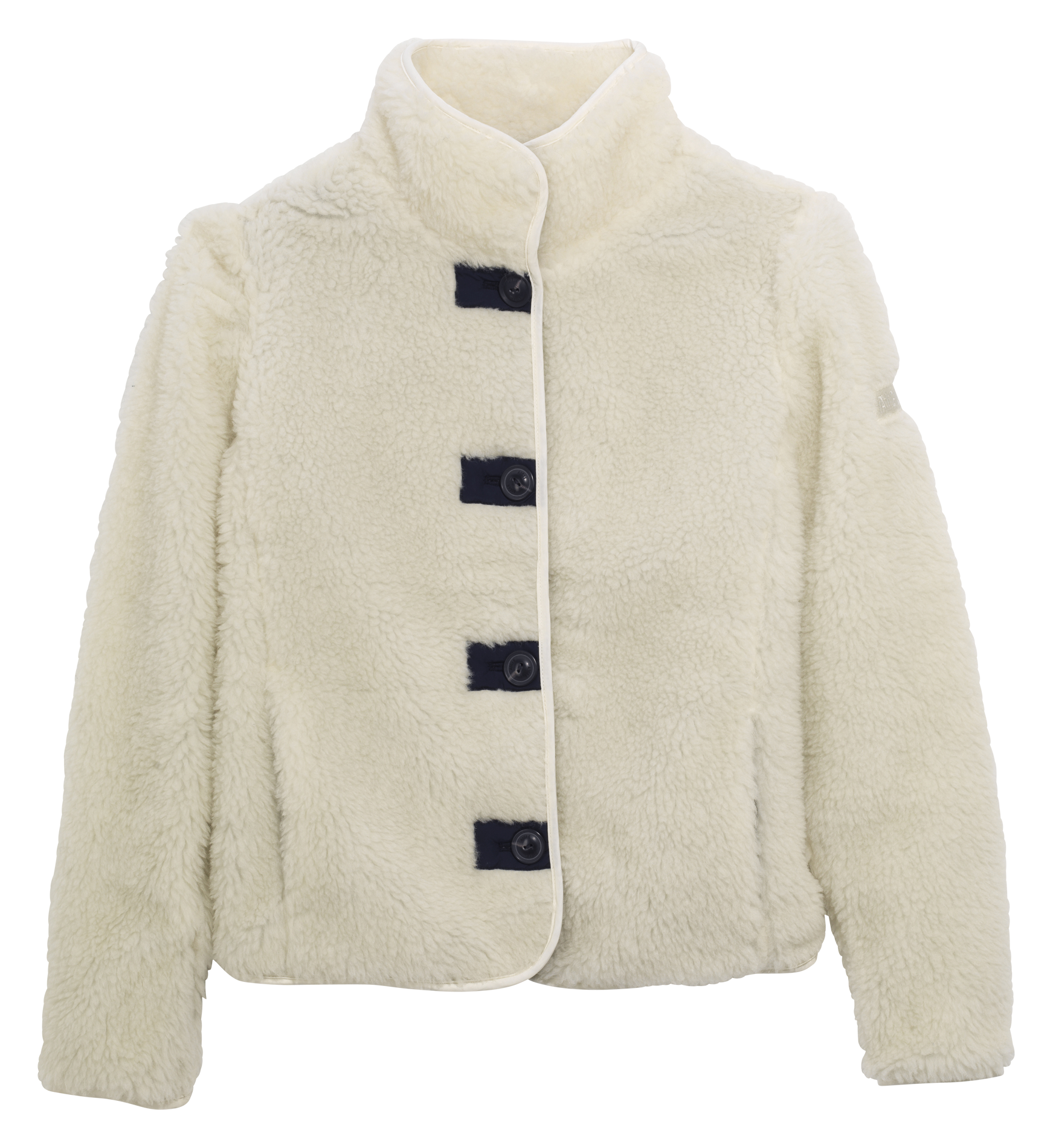 High-neck jacket AIGLE White