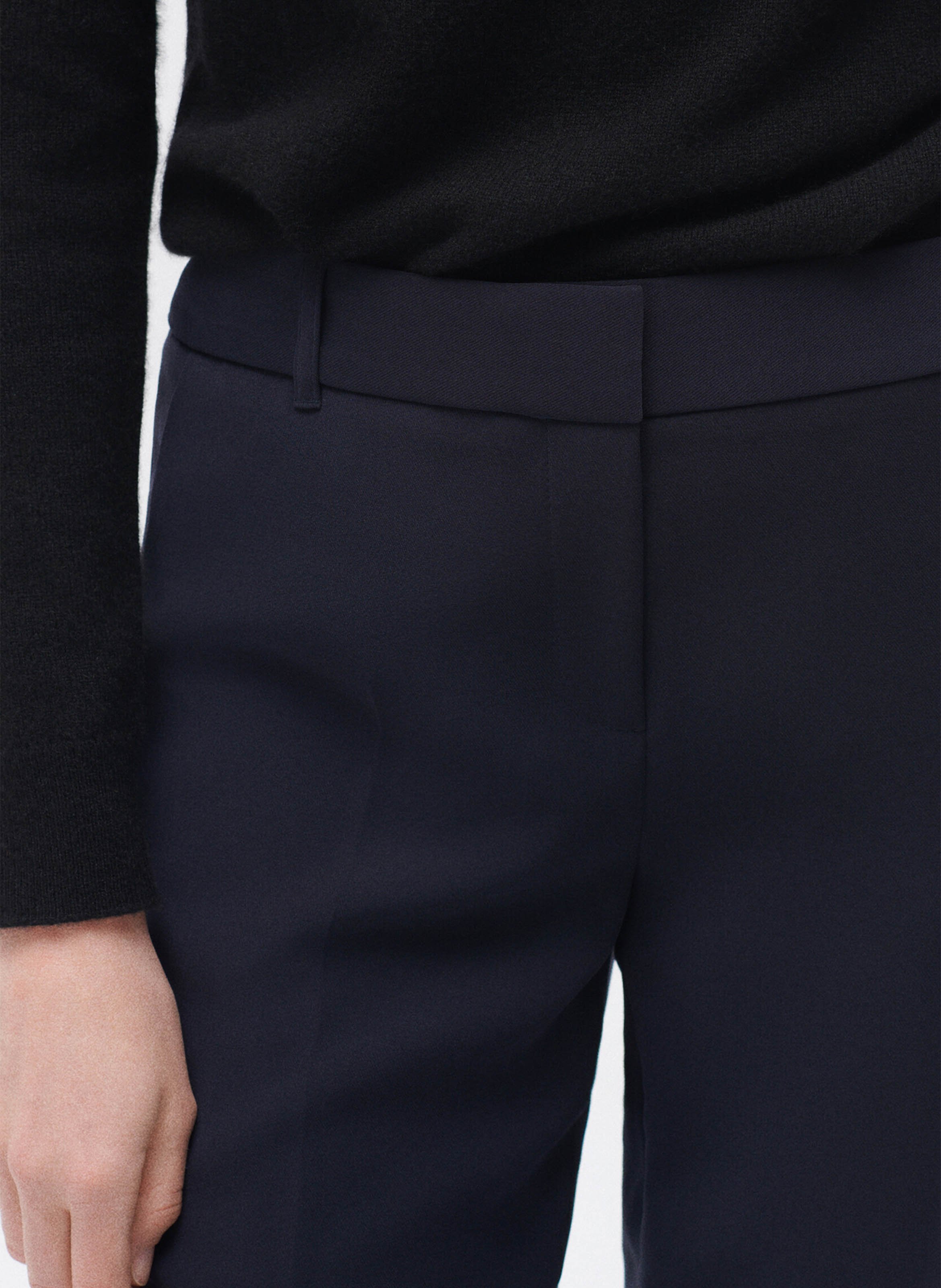 Tailored pants CAROLL Blue