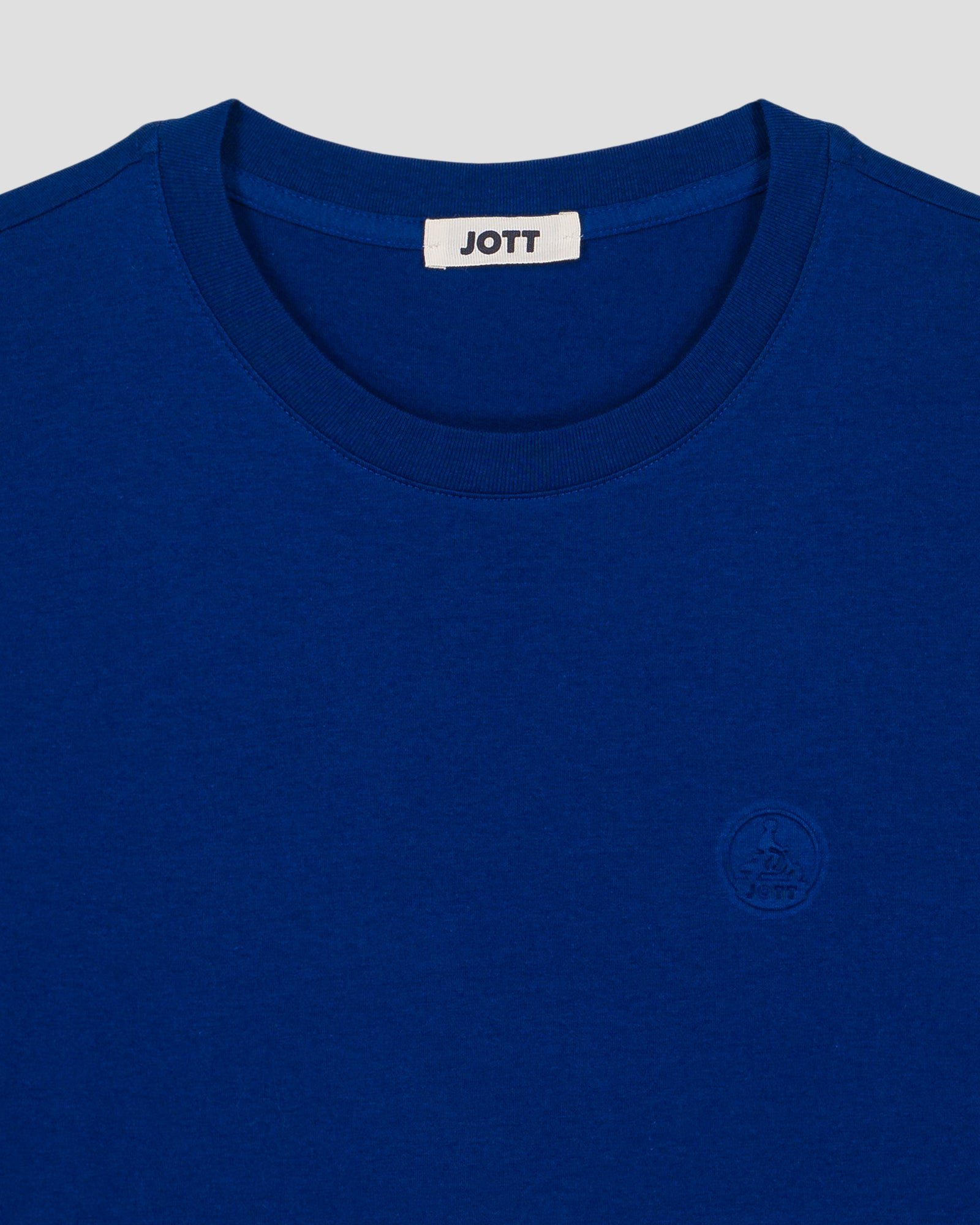 Men's round neck cotton Pedro t-shirt JOTT Blue