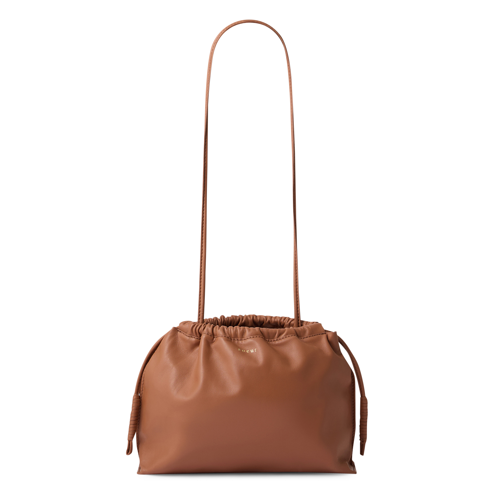Sac bandoulière en cuir  SOEUR Rose