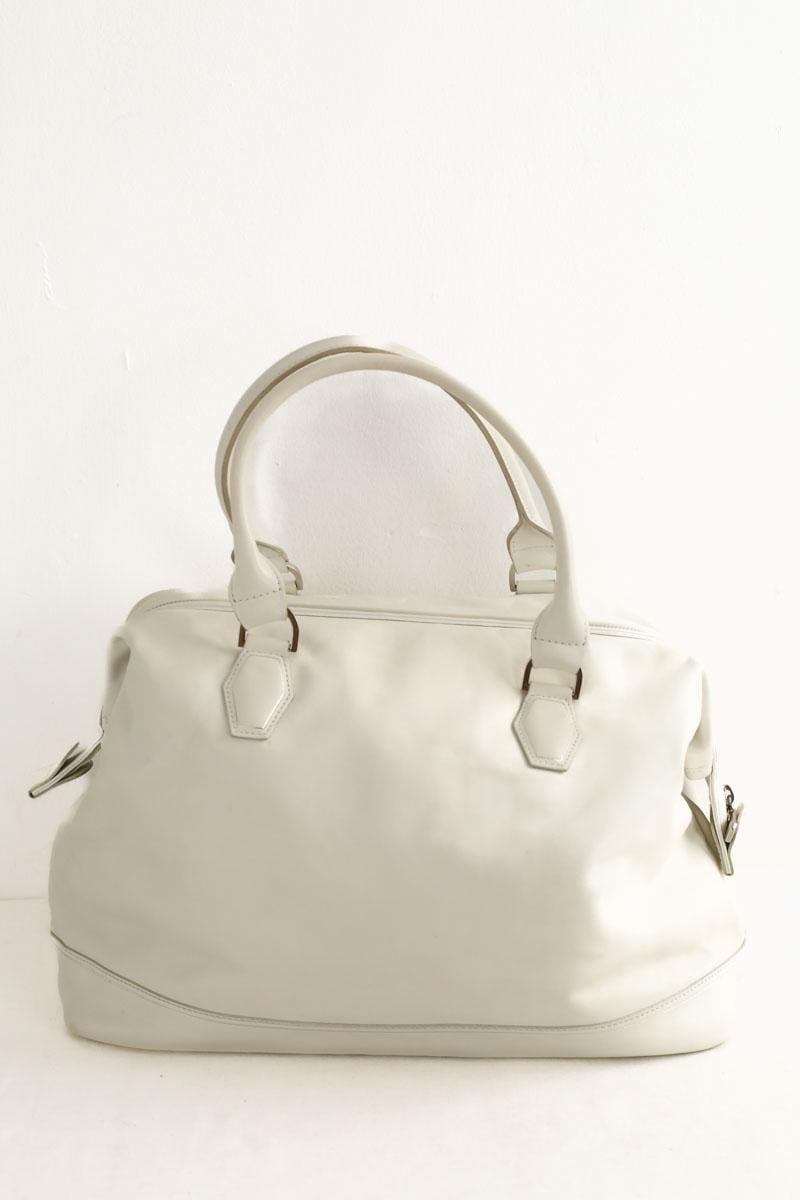Cabas LONGCHAMP - Seconde Main Blanc