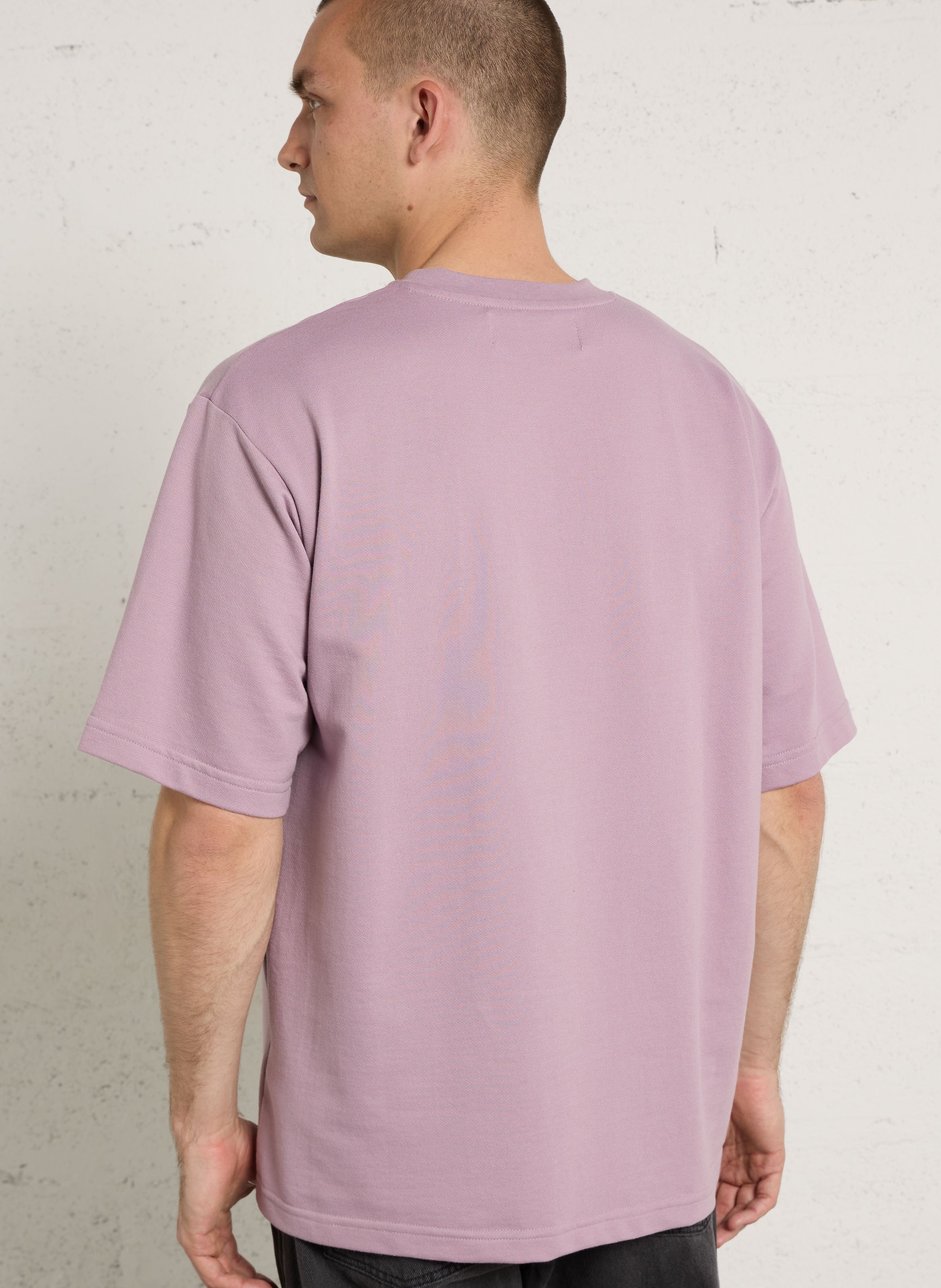 Tee-shirt droit manches courtes uni CHEVIGNON Rose