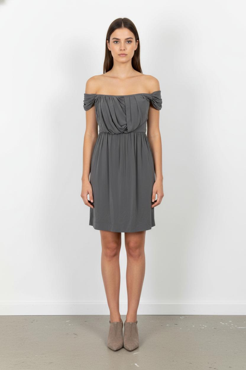 Robe courte & midi COMPTOIR DES COTONNIERS - Seconde main Gris