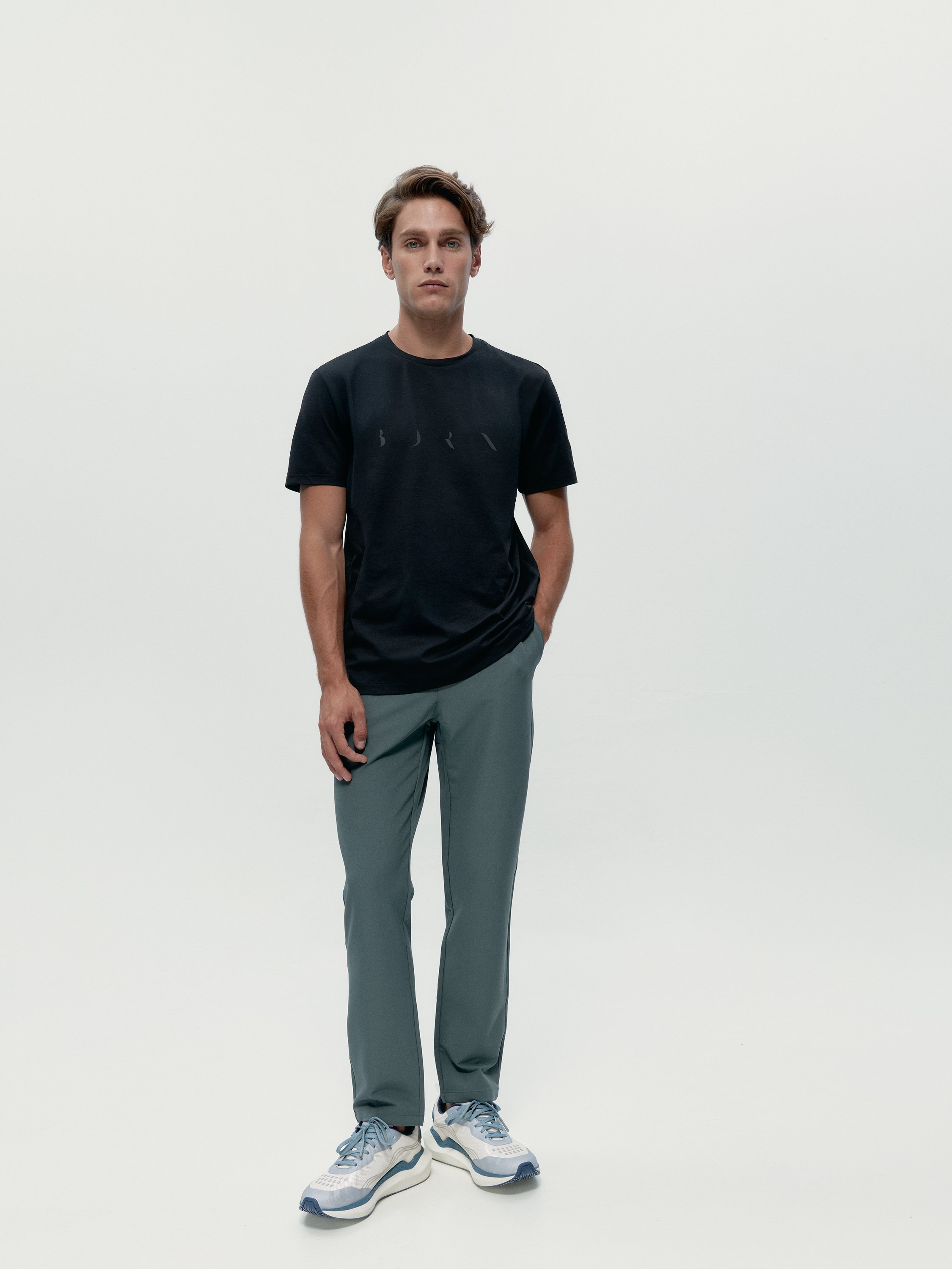 Sport t-shirt | Black BORN Men