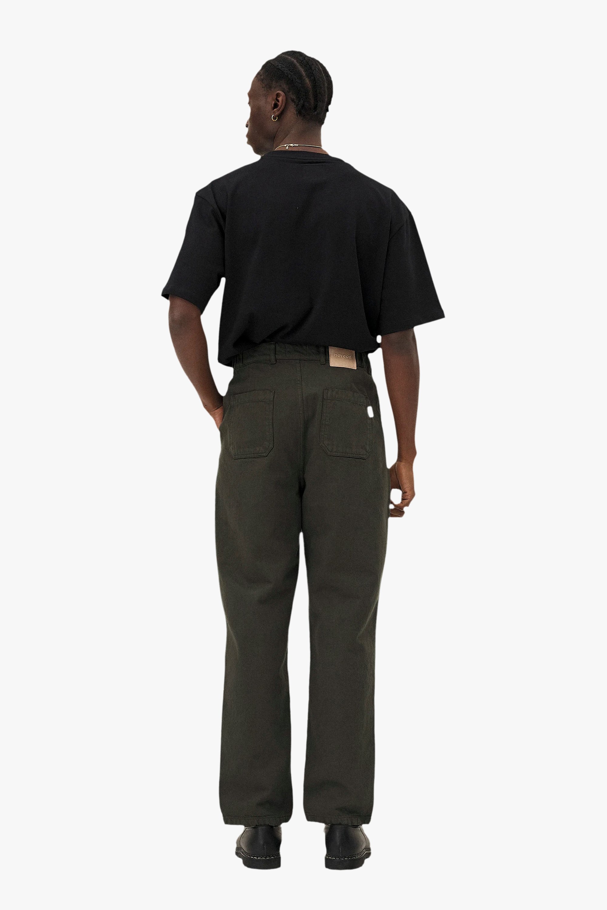 Wide leg calder jeans Noyoco Green