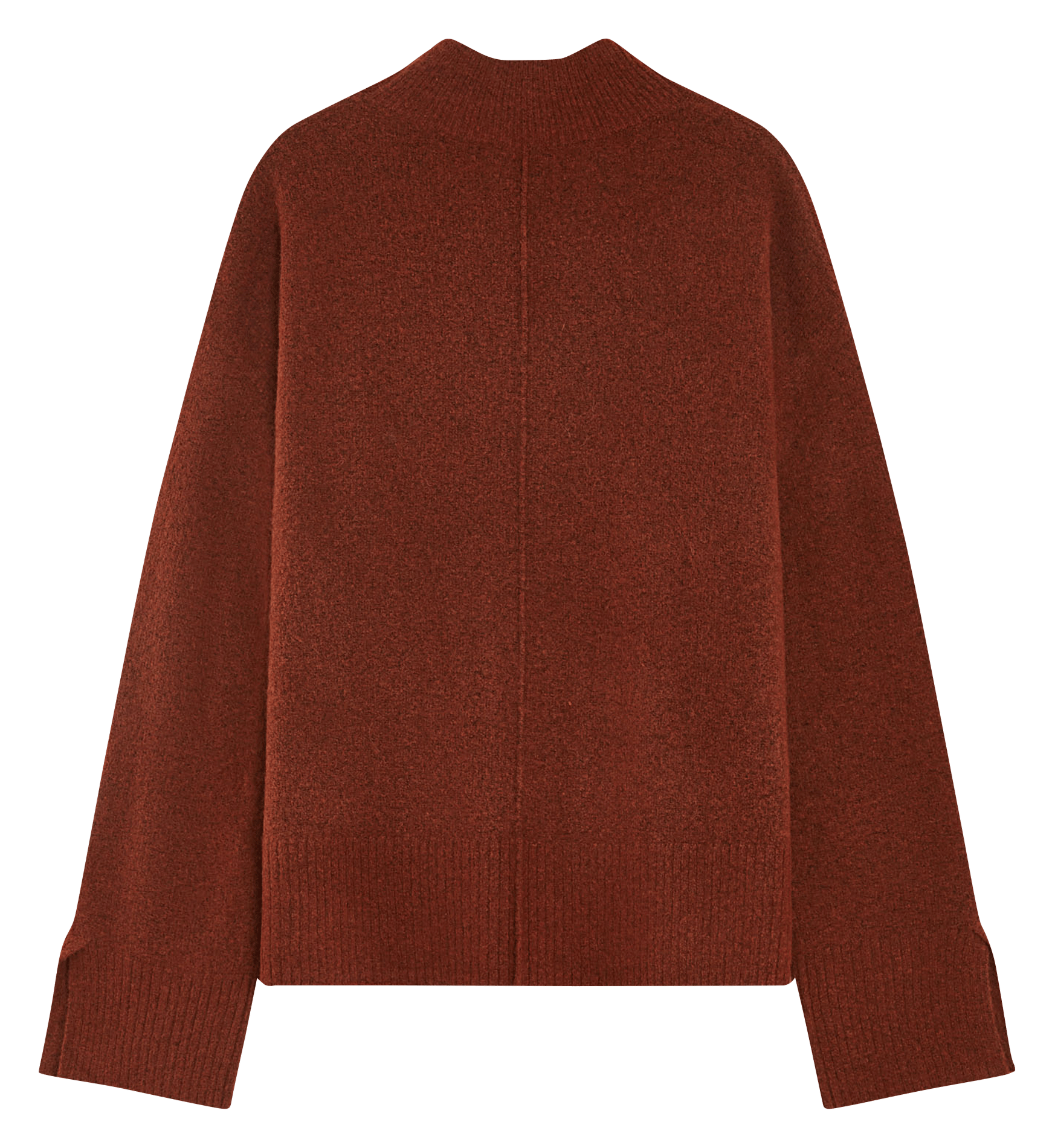 Pull col rond  GRACE ET MILA Orange
