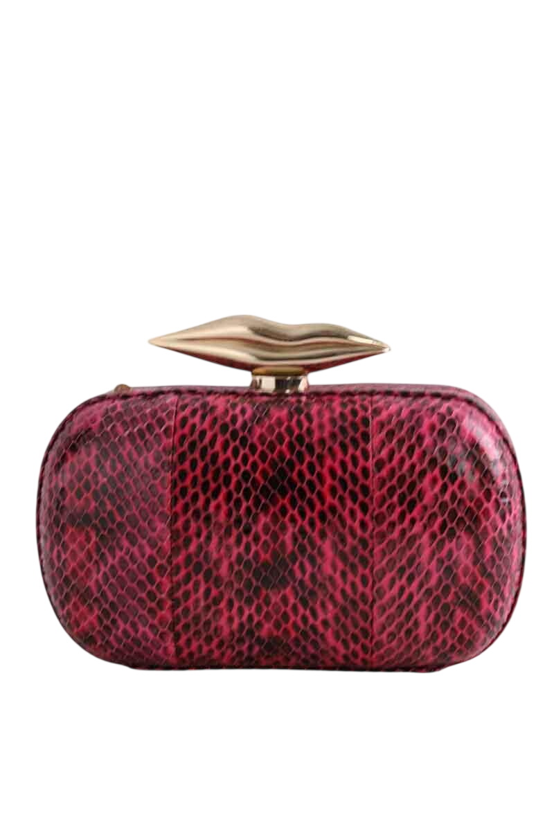 Pochette DIANE VON FURSTENBERG - Seconde Main Rose