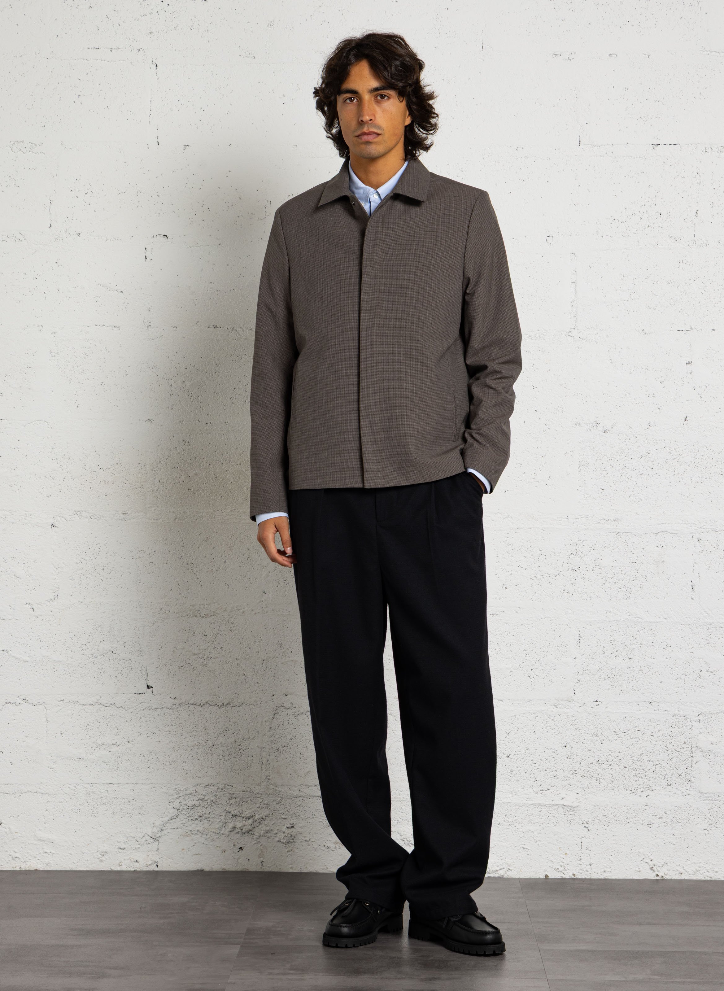 Wool Jacket IKKS Brown