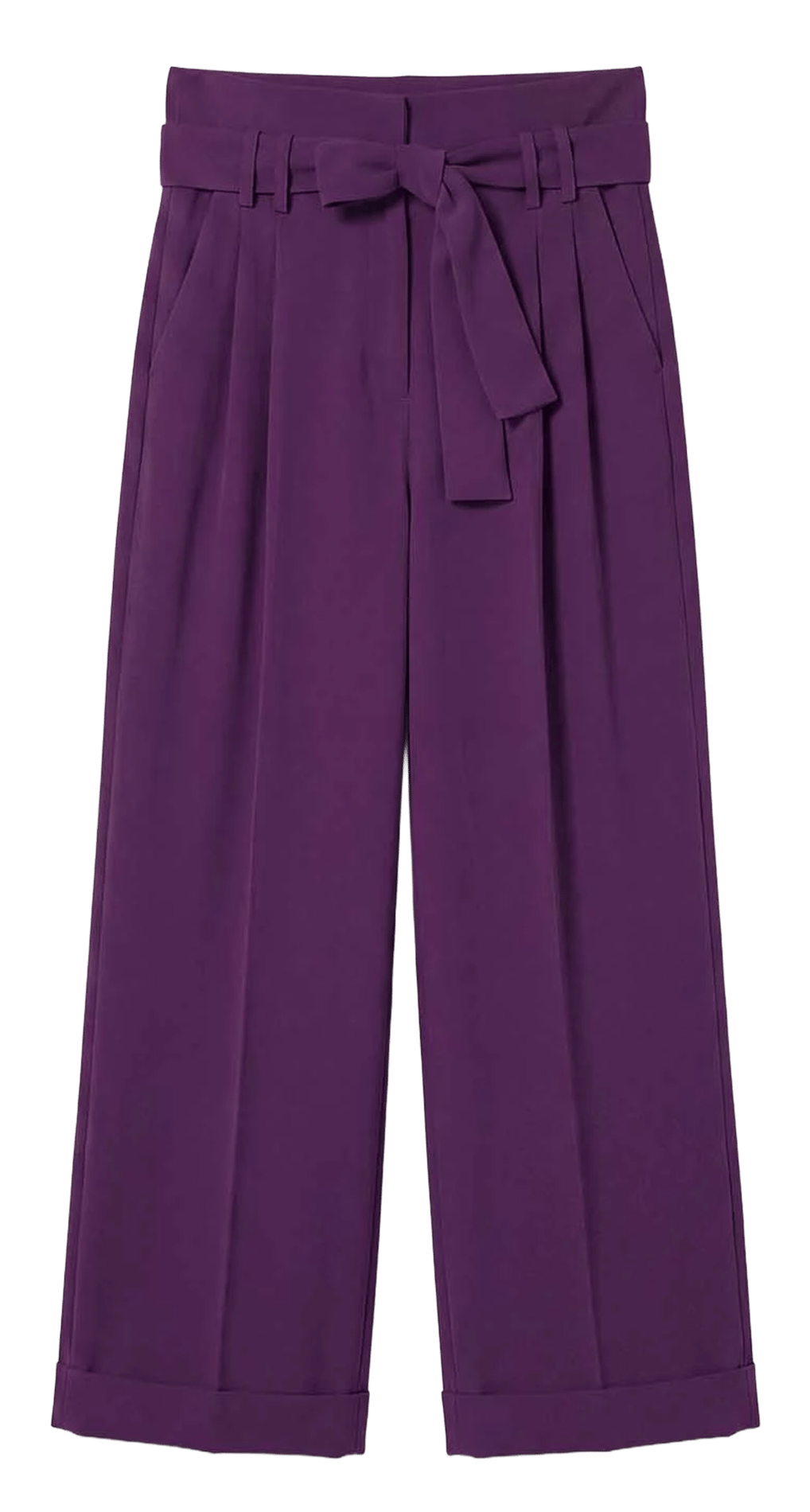 Wide flared trousers | Purple TARA JARMON Women