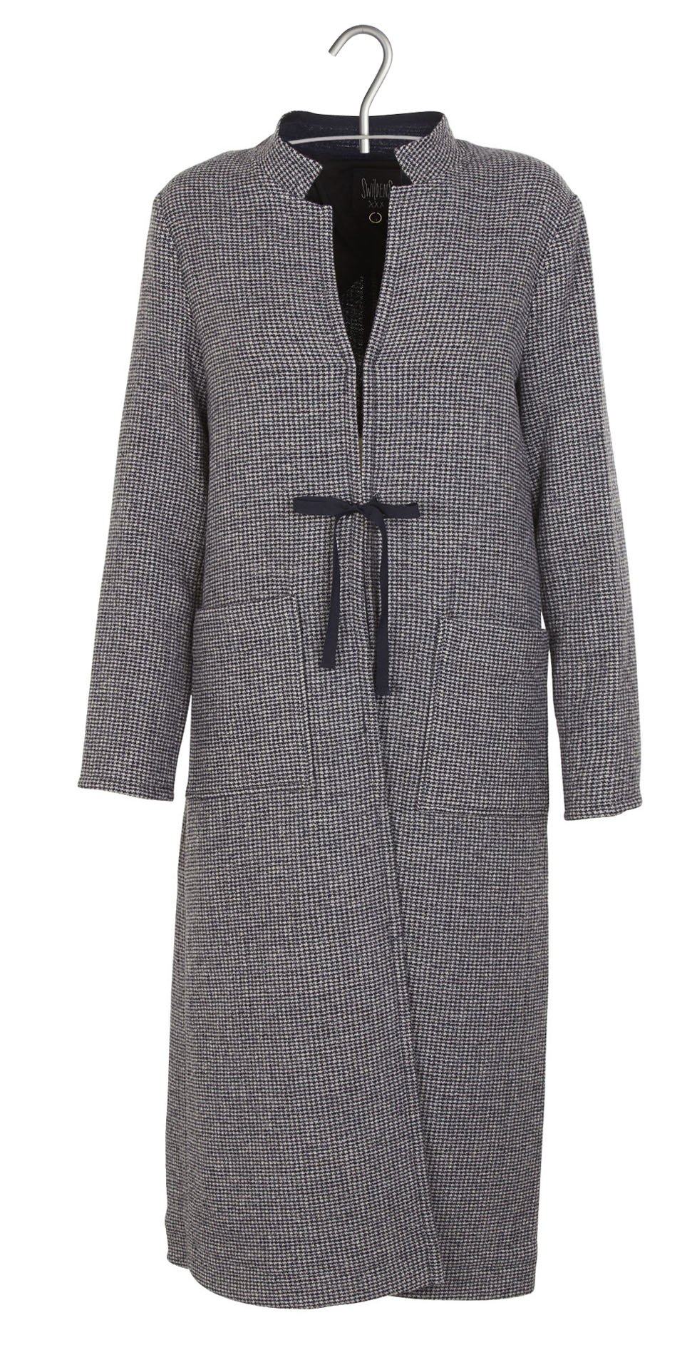 Manteau en pied de poule Pagnol SWILDENS Gris