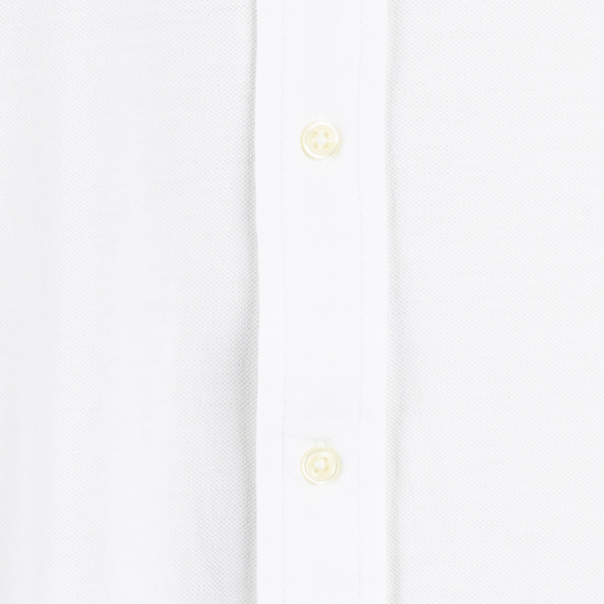 Fitted knit shirt POLO RALPH LAUREN White