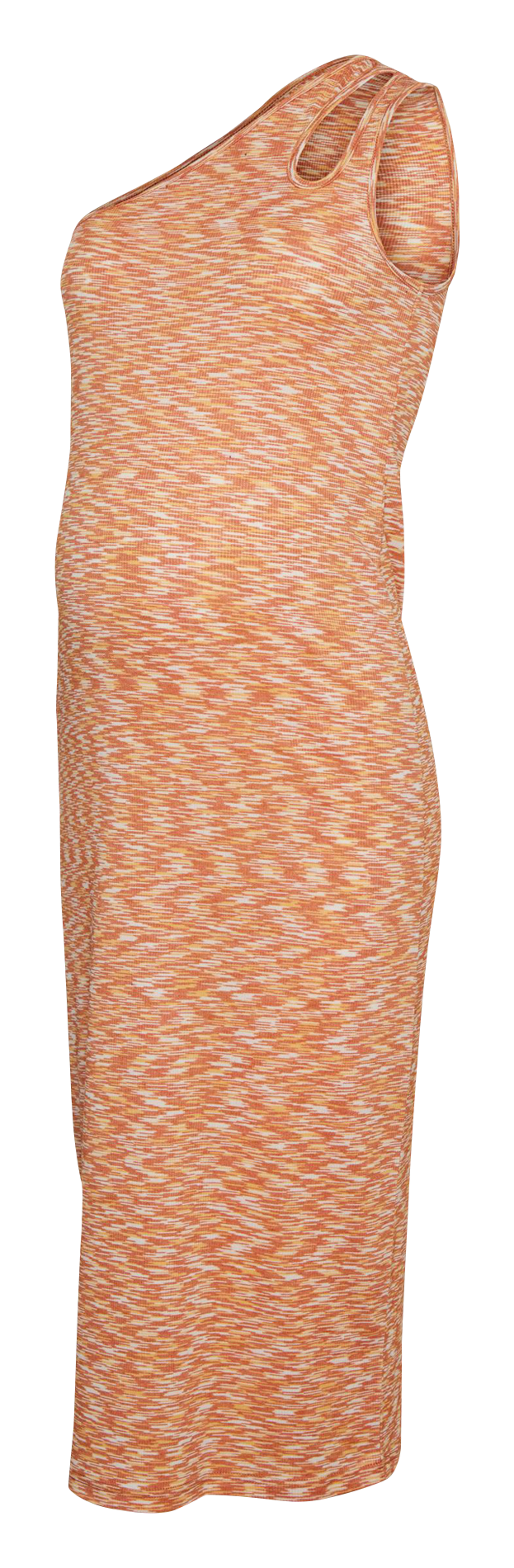 Robe sans manches de grossesse MAMALICIOUS Orange